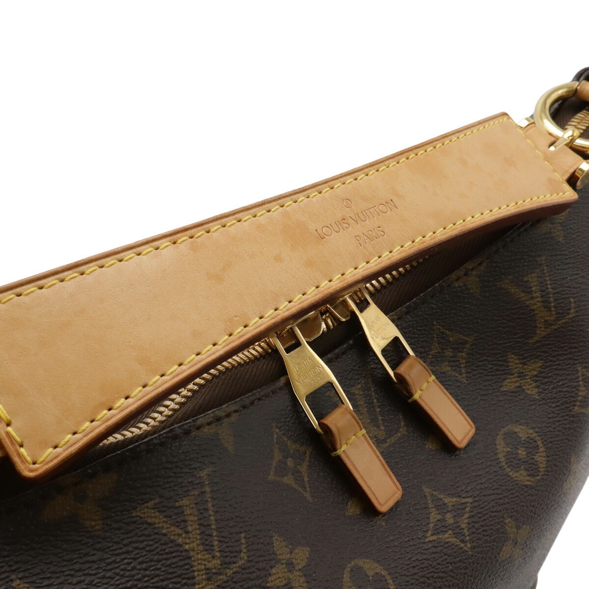 Louis Vuitton Brown Monogram Canvas Pvc Coated Canvas Shoulder Bag (Pre-Owned)
