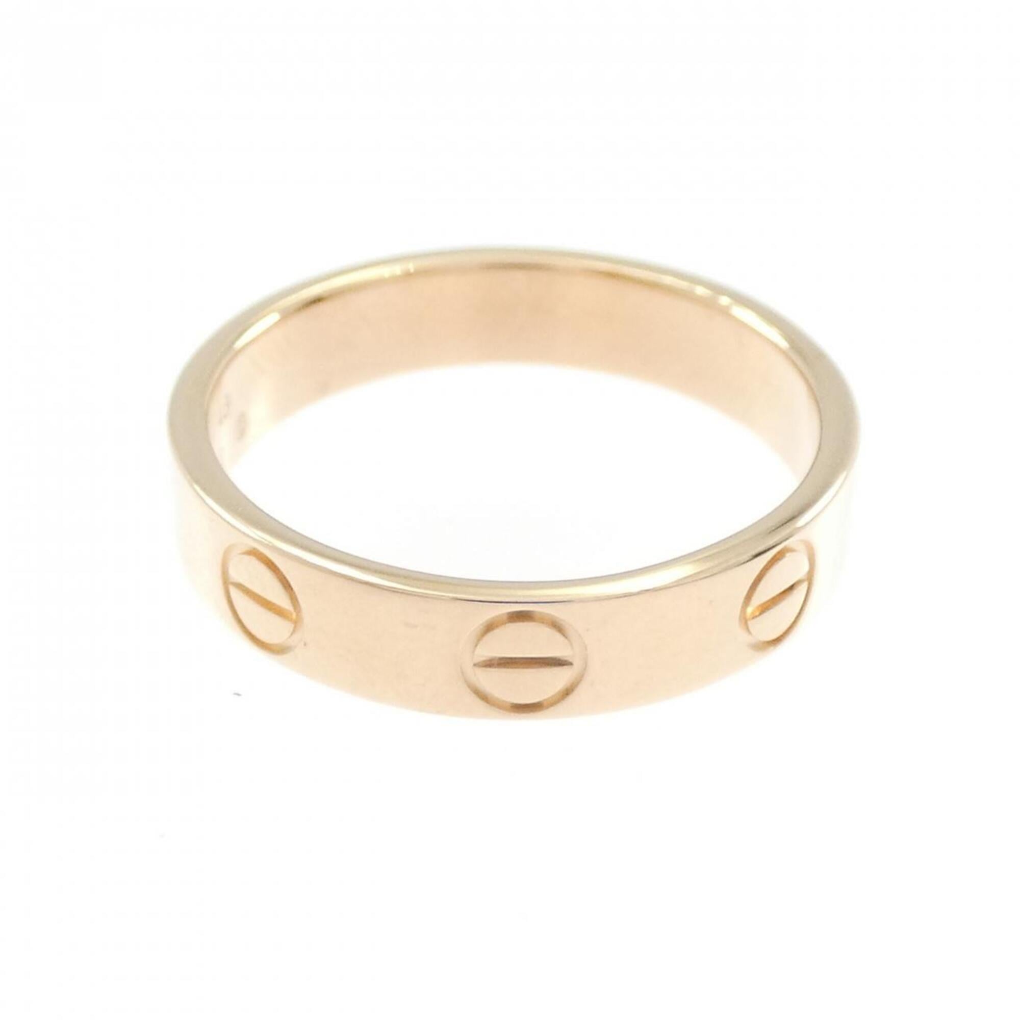 Cartier Love Pink Gold (18K) Band Ring (Pre-Owned)