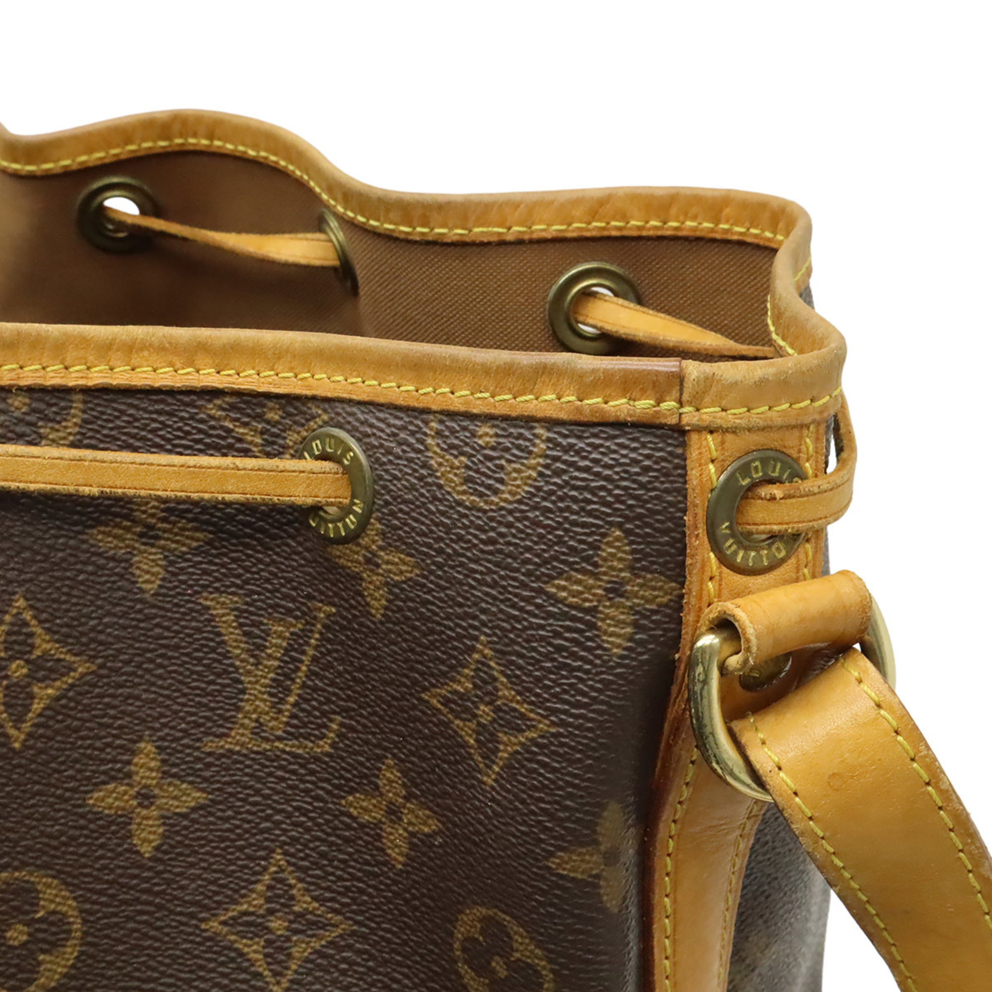 Louis Vuitton Brown Monogram Canvas Pvc Coated Canvas Shoulder Bag (Pre-Owned)