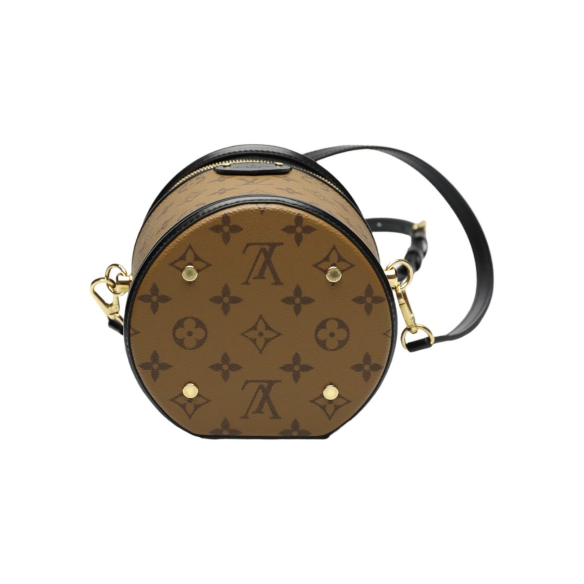 Louis Vuitton Brown Monogram Canvas Shoulder Bag (Pre-Owned)