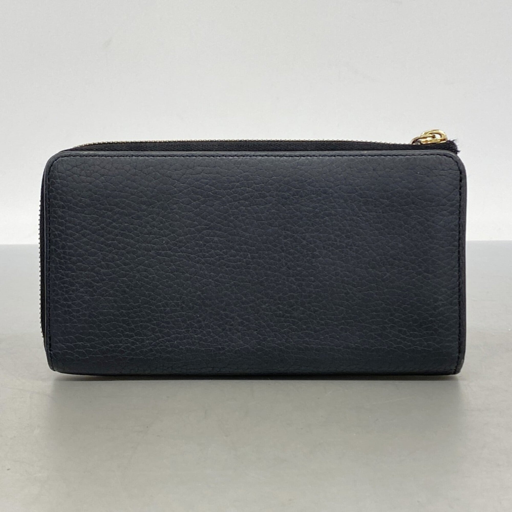 Louis Vuitton Noir Long Wallet (Bi-Fold) (Pre-Owned)