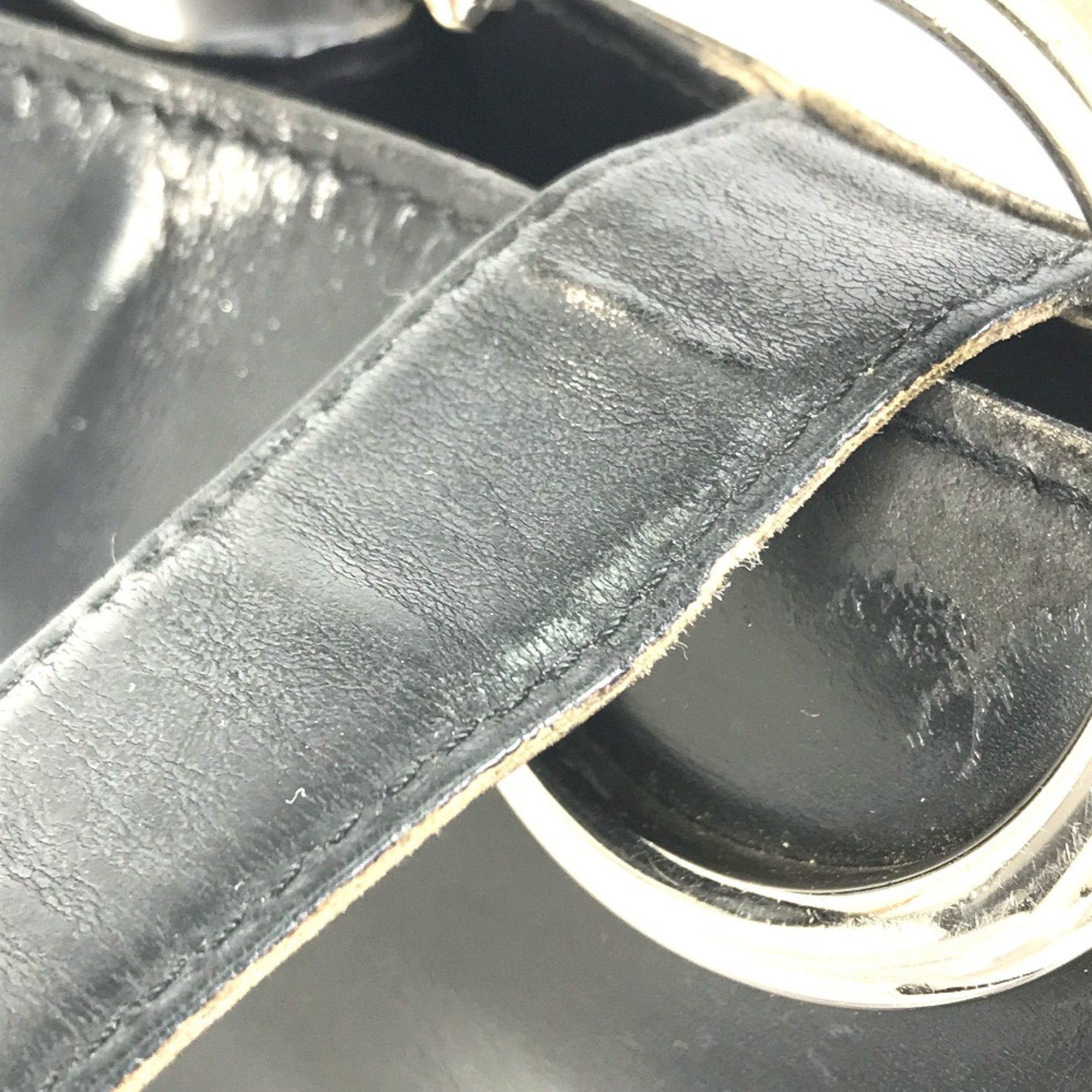 Cartier Black Leather Shoulder Bag (Pre-Owned)