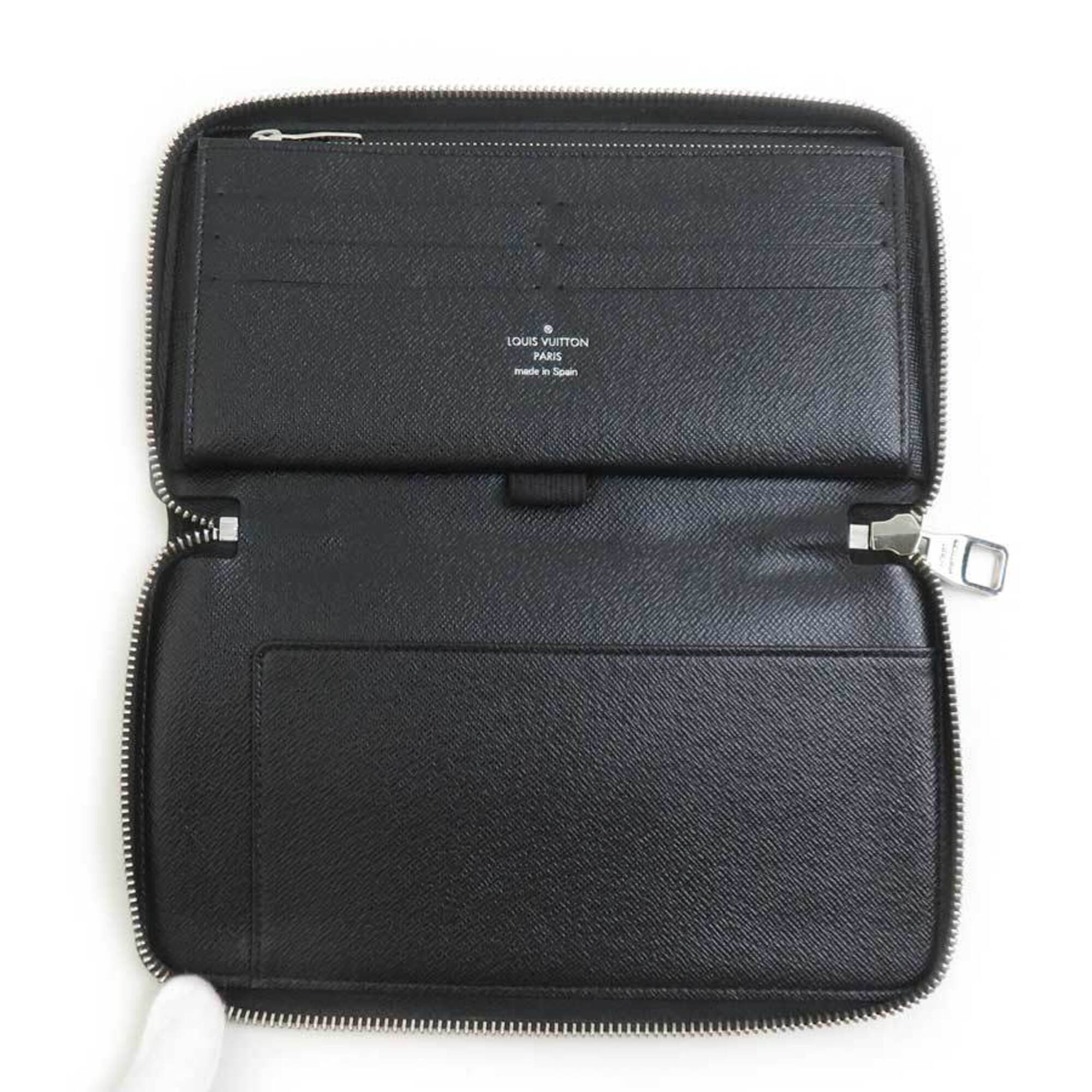 Louis Vuitton Black Damier Graphite Damier Graphite Long Wallet (Bi-Fold) (Pre-Owned)