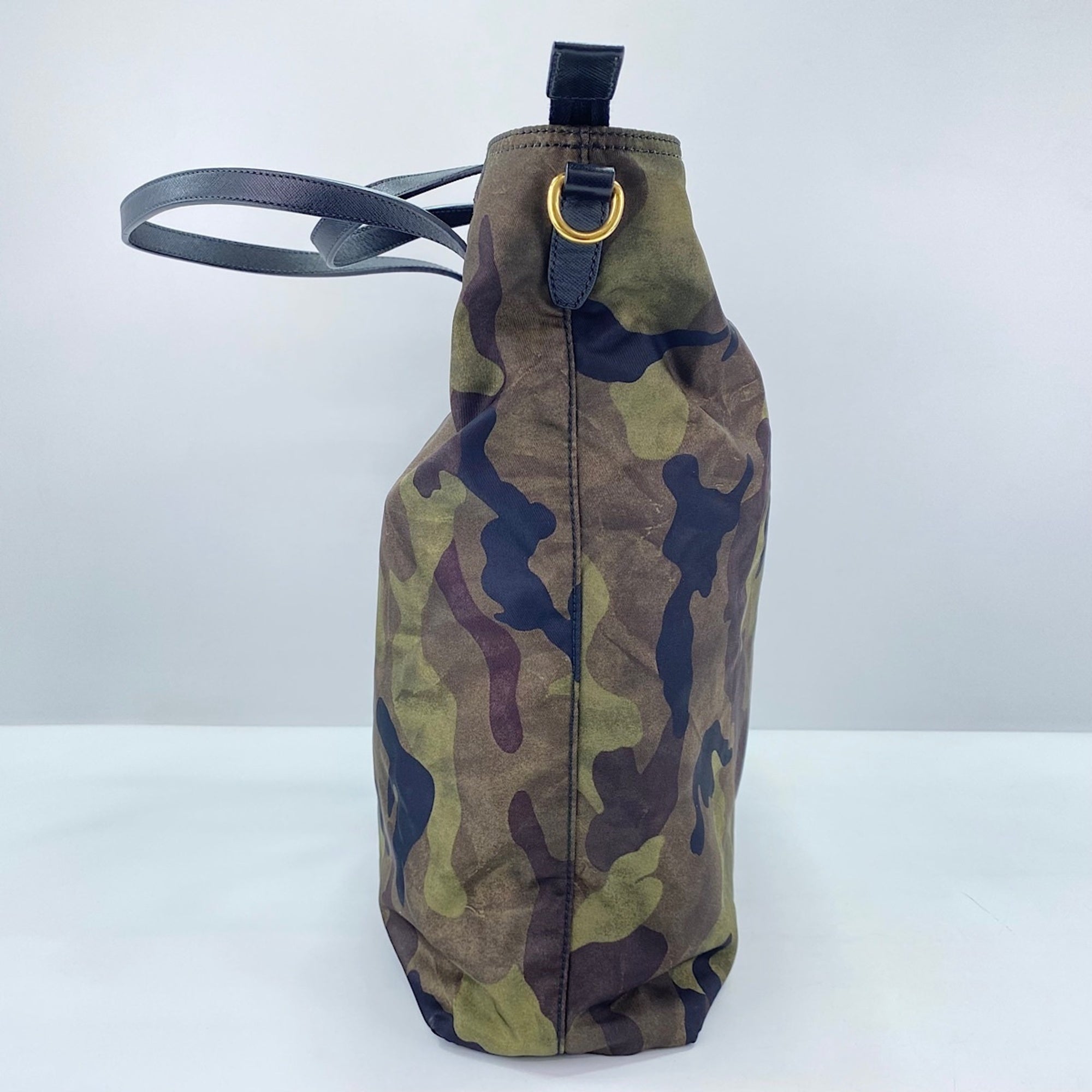 Prada Green Tote Bag (Pre-Owned)