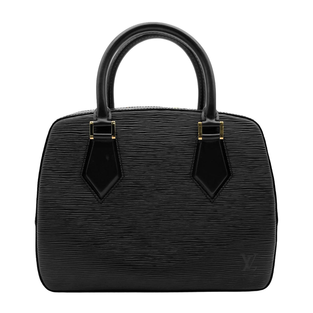 Louis Vuitton Black Noir Epi Leather Handbag (Pre-Owned)