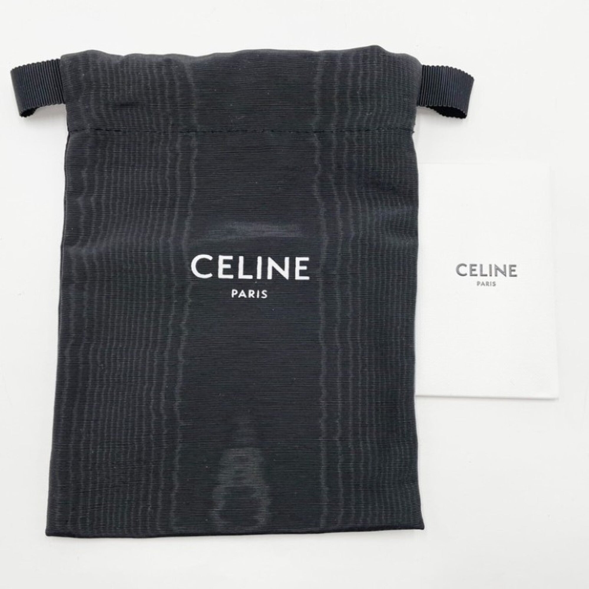 Celine Pink Leather Coin Purse/Coin Case (Pre-Owned)