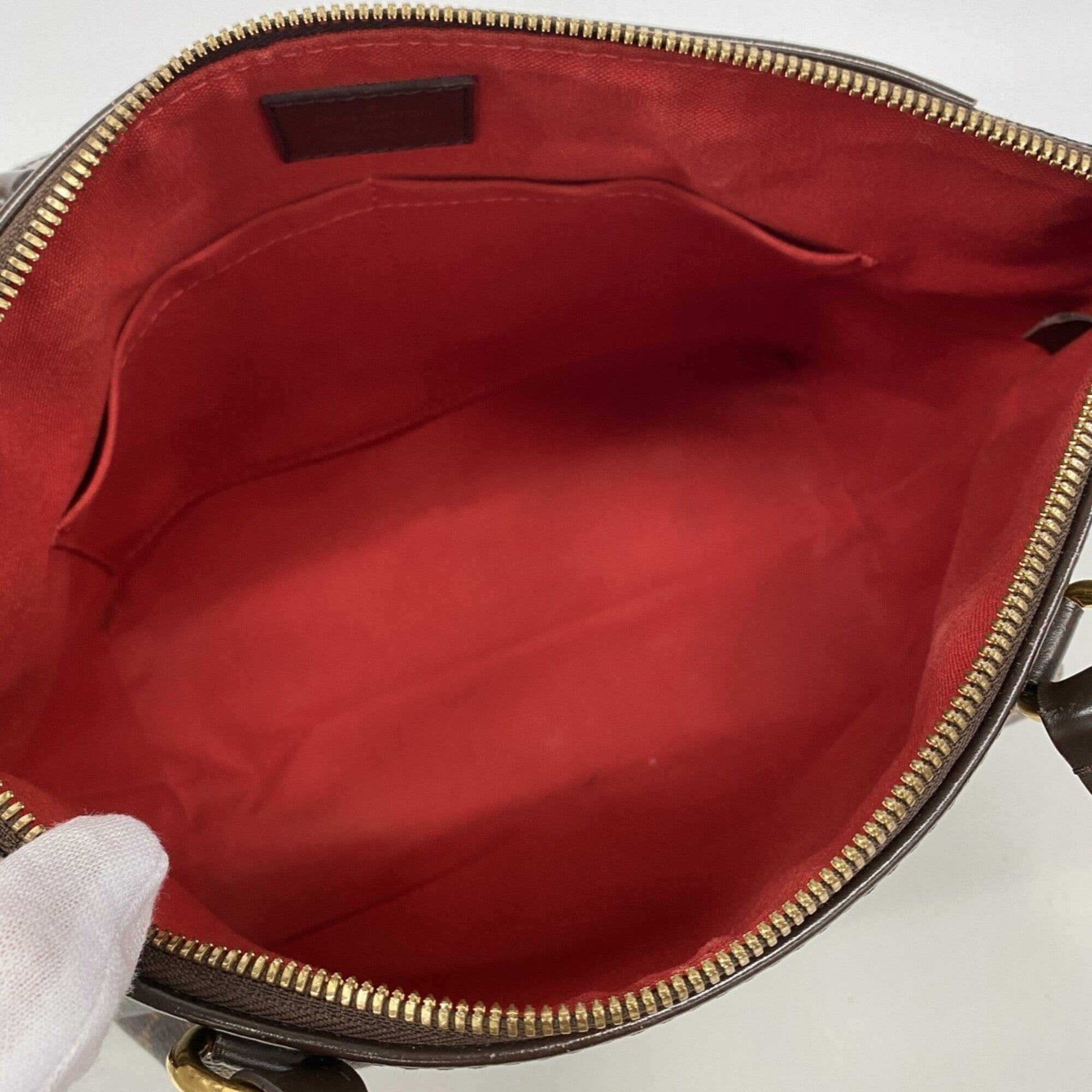 Louis Vuitton Ebene Handbag (Pre-Owned)