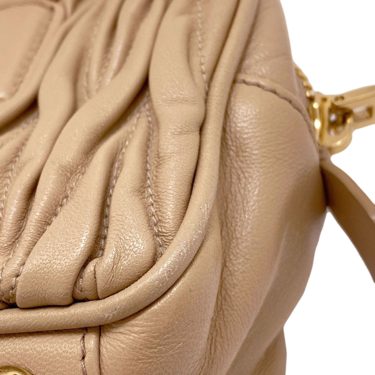 Miu Miu Brown Leather Handbag (Pre-Owned)