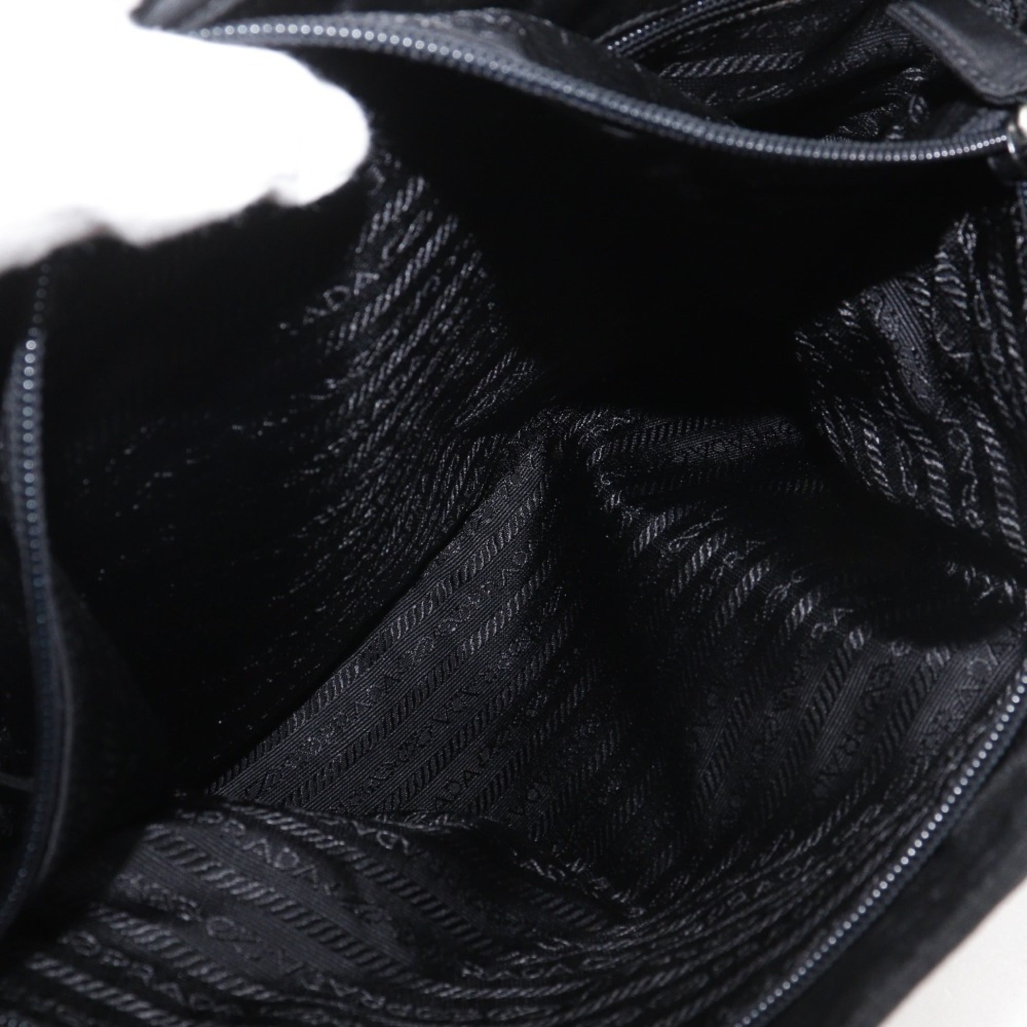 Prada Black Nylon Tote Bag (Pre-Owned)