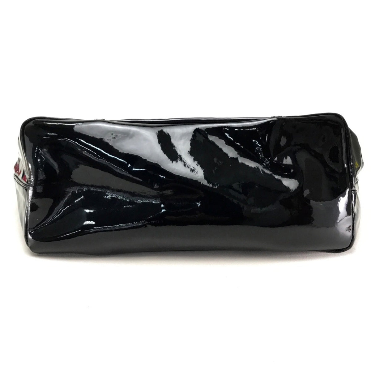 Dolce & Gabbana Black Patent Leather Shoulder Bag Tote Bag (Pre-Owned)