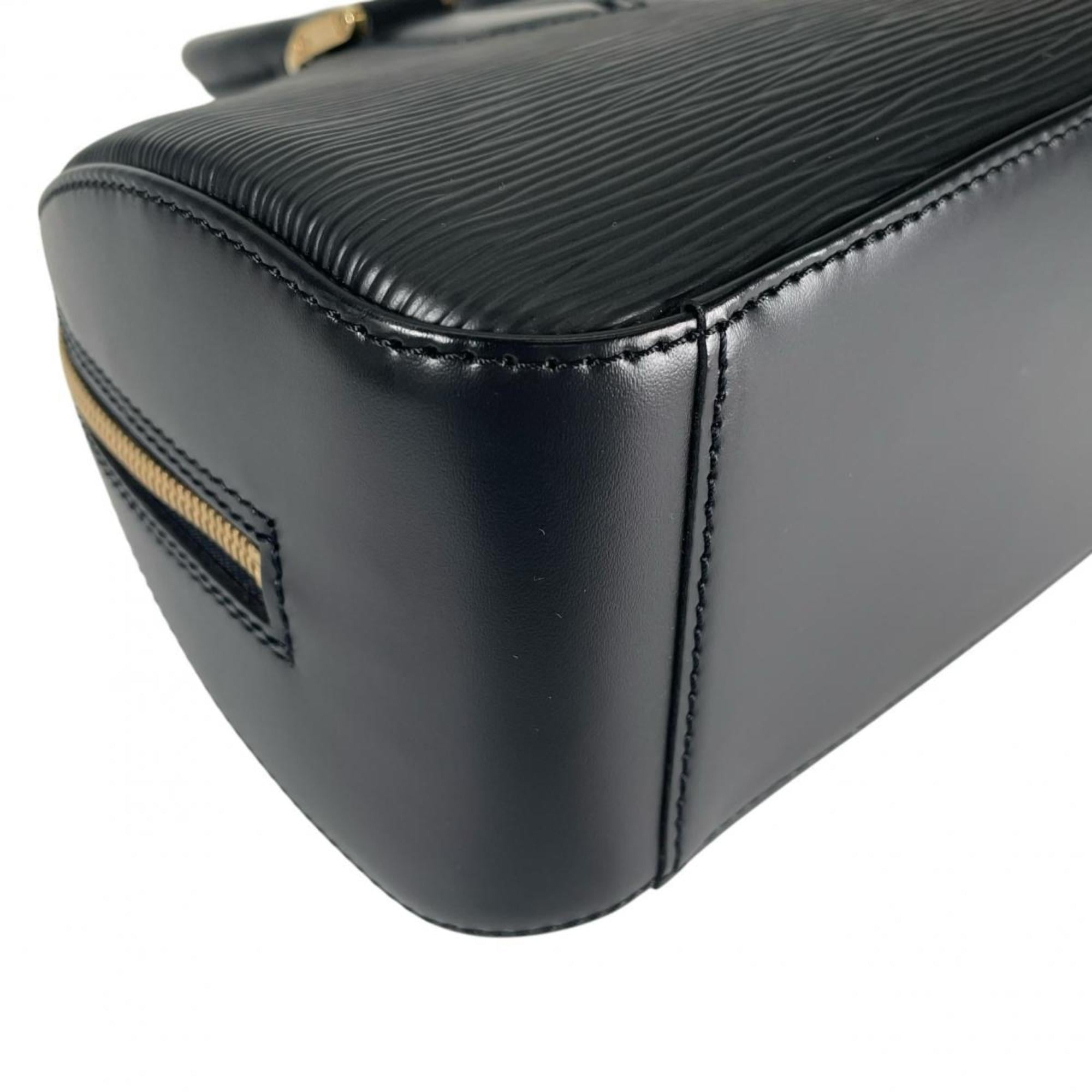 Louis Vuitton Black Noir Epi Leather Handbag (Pre-Owned)