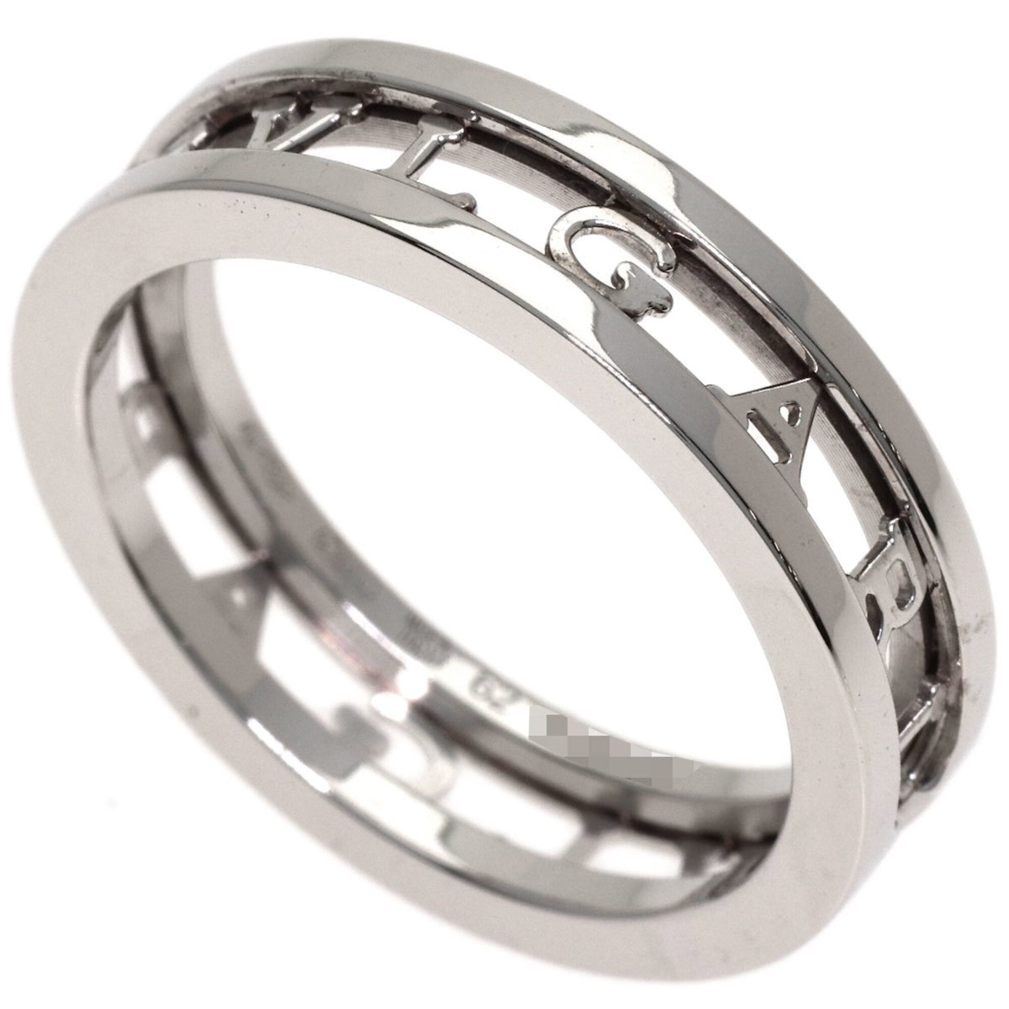 Bvlgari White Gold (18K) Band Ring (Pre-Owned)
