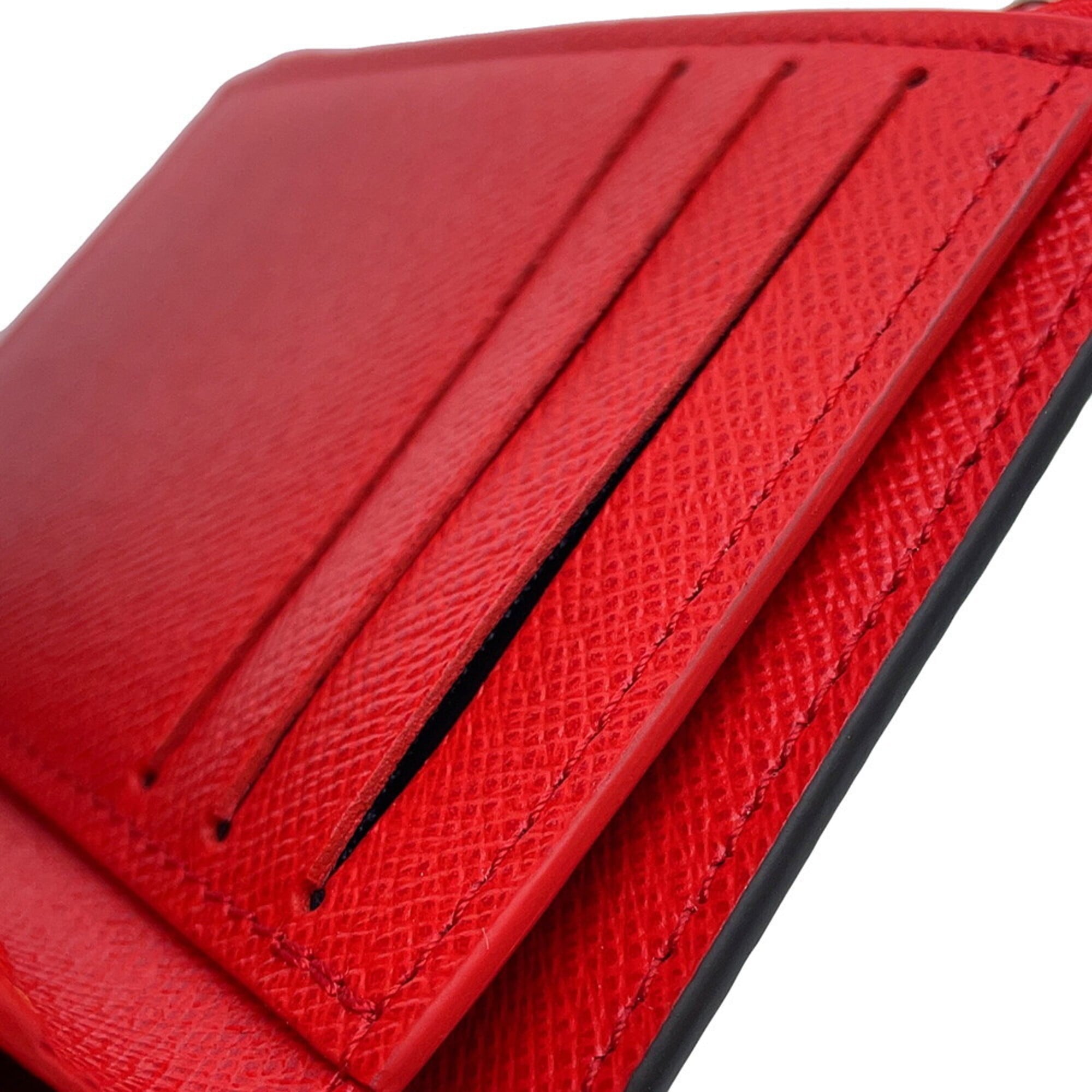 Louis Vuitton Rouge Monogram Coin Purse/Coin Case (Pre-Owned)