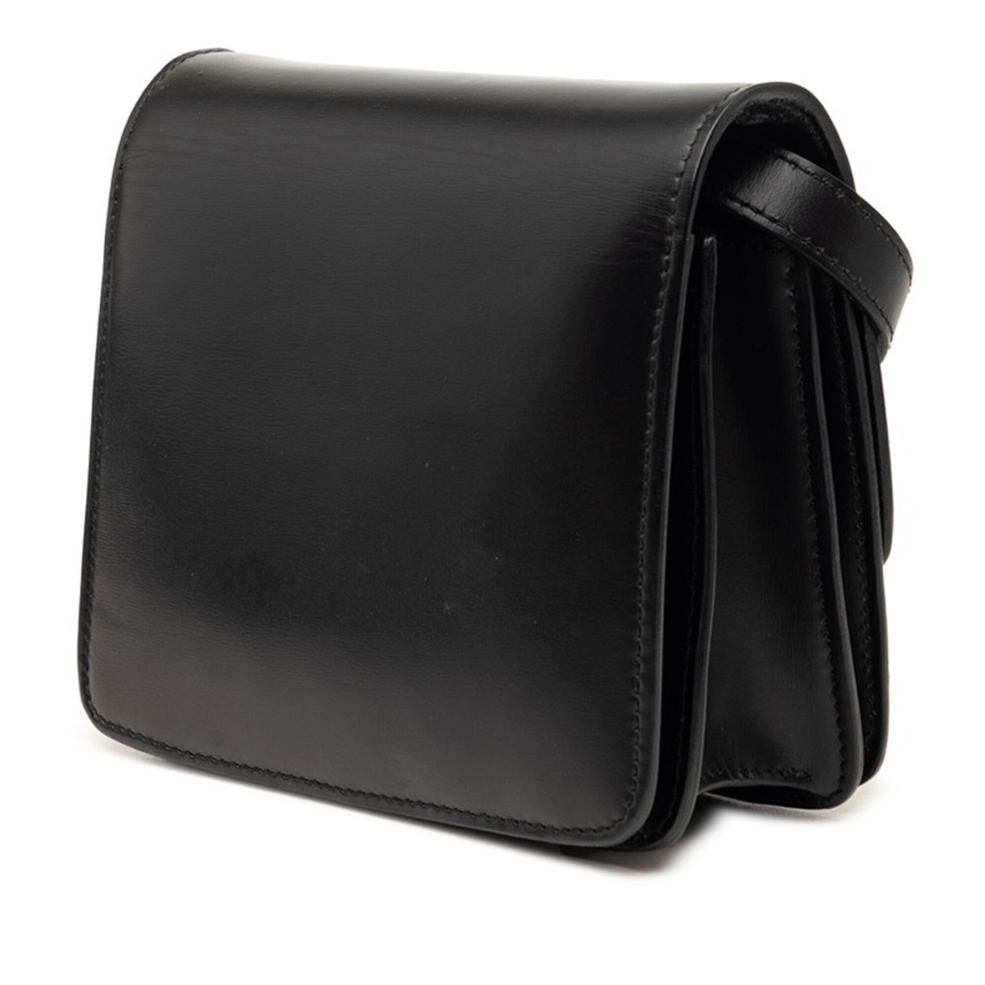 Celine Black Leather Shoulder Bag (Pre-Owned)