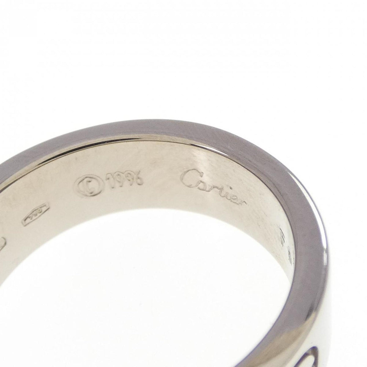 Cartier White Gold (18K) Band Ring (Pre-Owned)