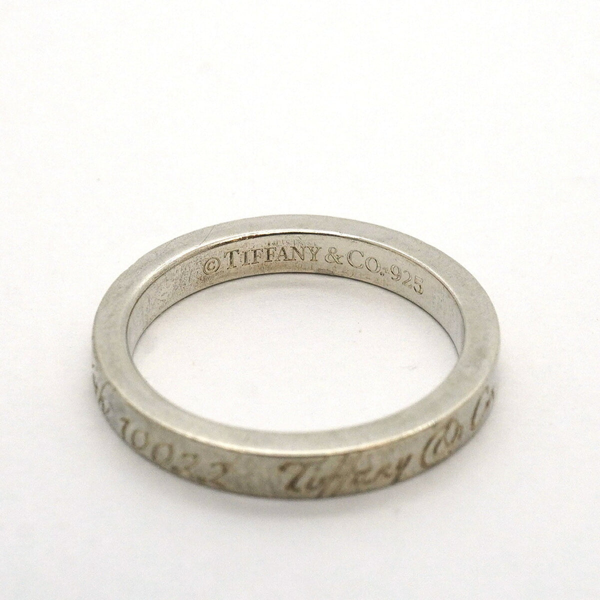 Tiffany Silver 925 Band Ring (Pre-Owned)