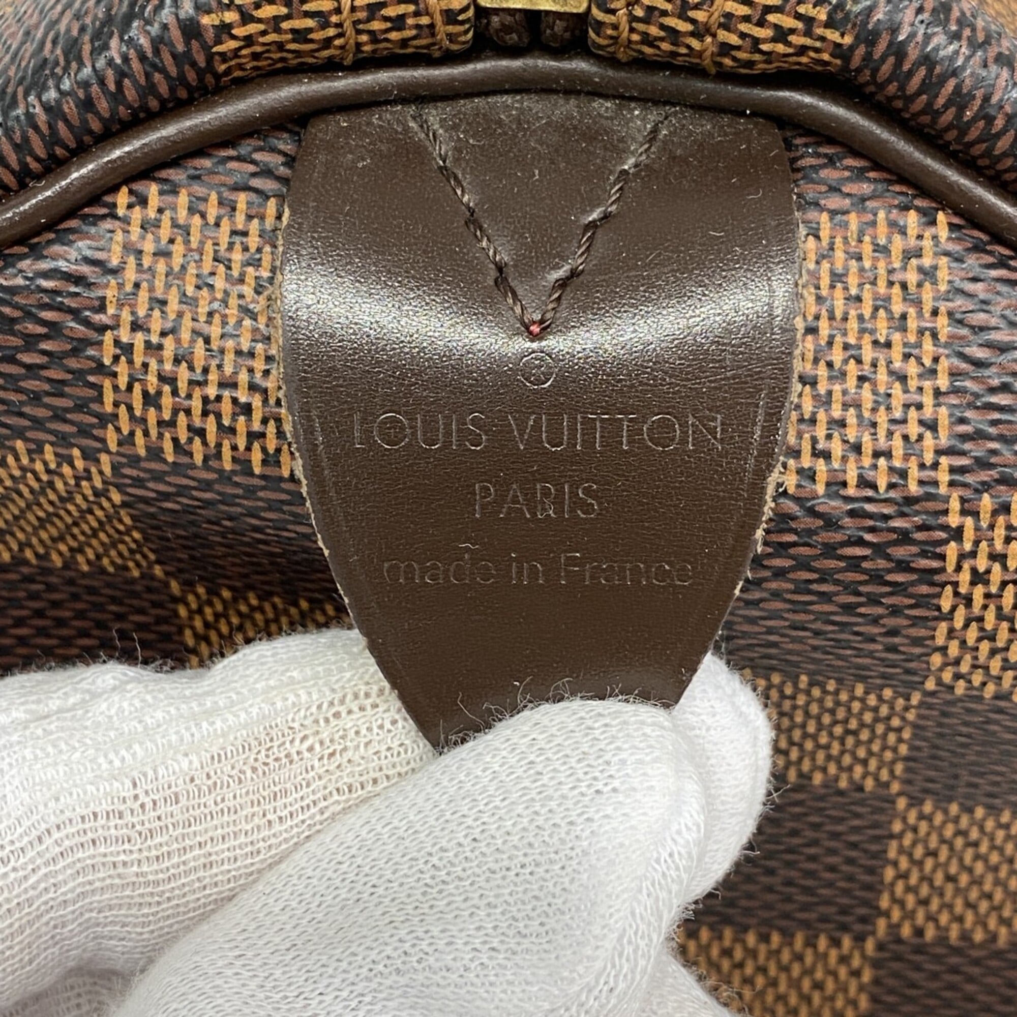 Louis Vuitton Ebene Handbag (Pre-Owned)