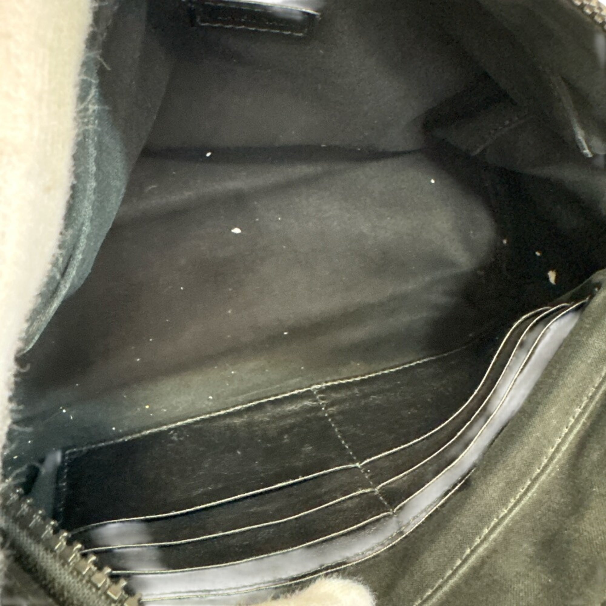 Balenciaga Black Leather Clutch Bag Pouch (Pre-Owned)