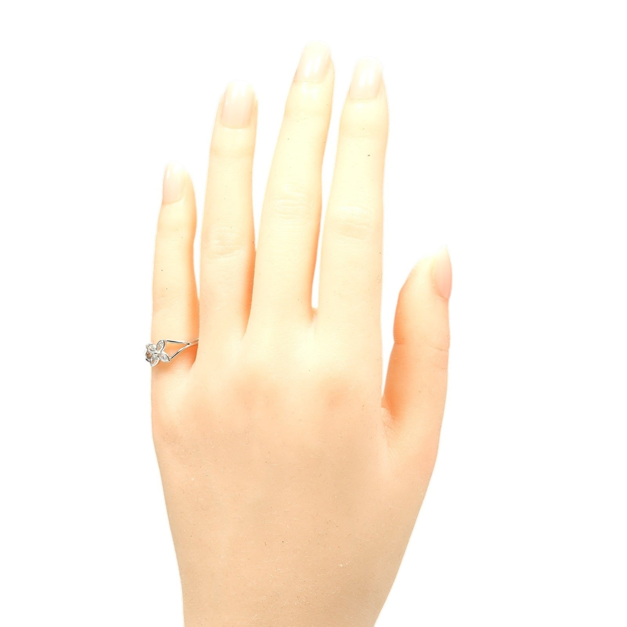 Tiffany Silver Platinum 950 Band Ring (Pre-Owned)