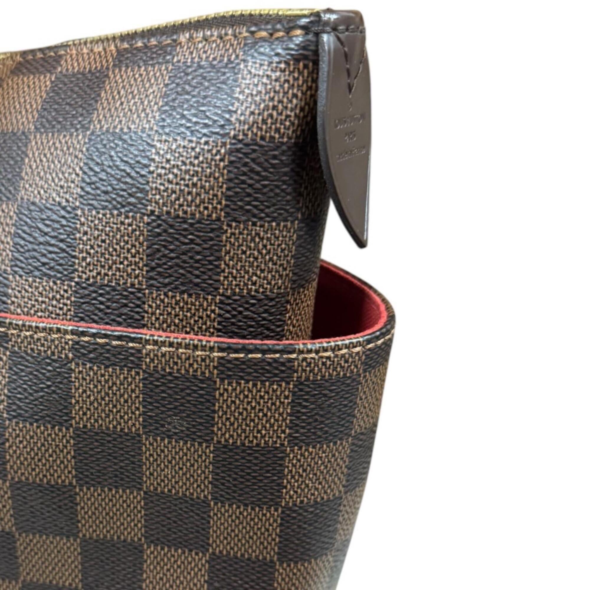 Louis Vuitton Brown Damier Canvas Damier Canvas Tote Bag (Pre-Owned)