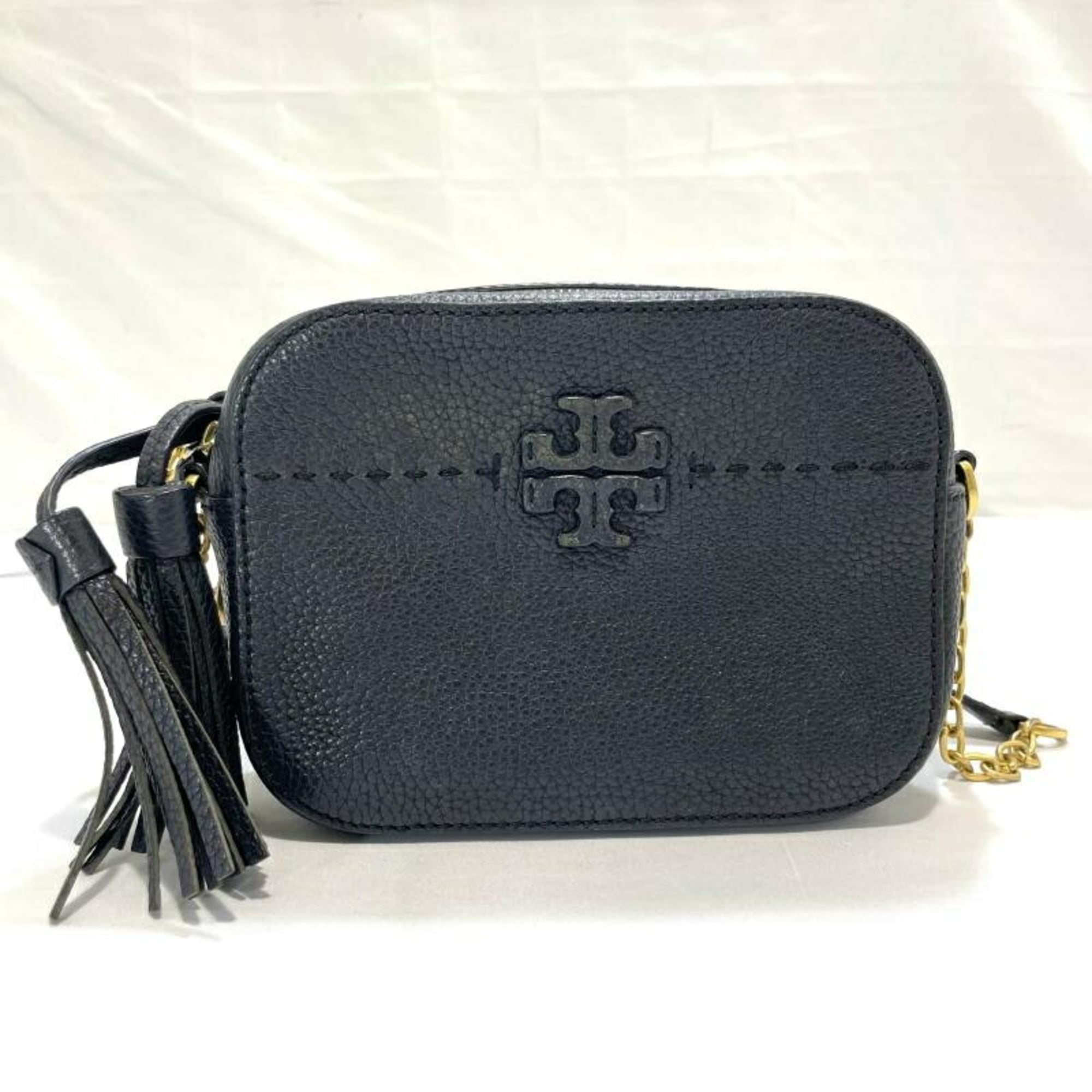 Tory Burch Black Shoulder Bag (Pre-Owned)