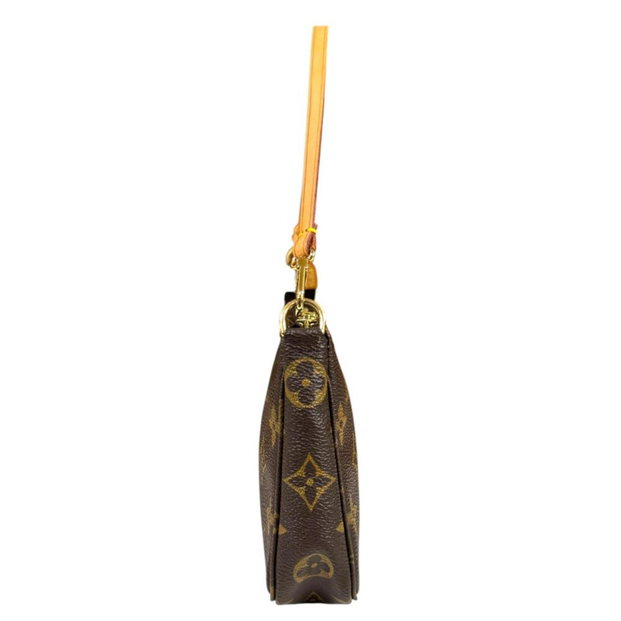 Louis Vuitton Brown Monogram Canvas Handbag (Pre-Owned)