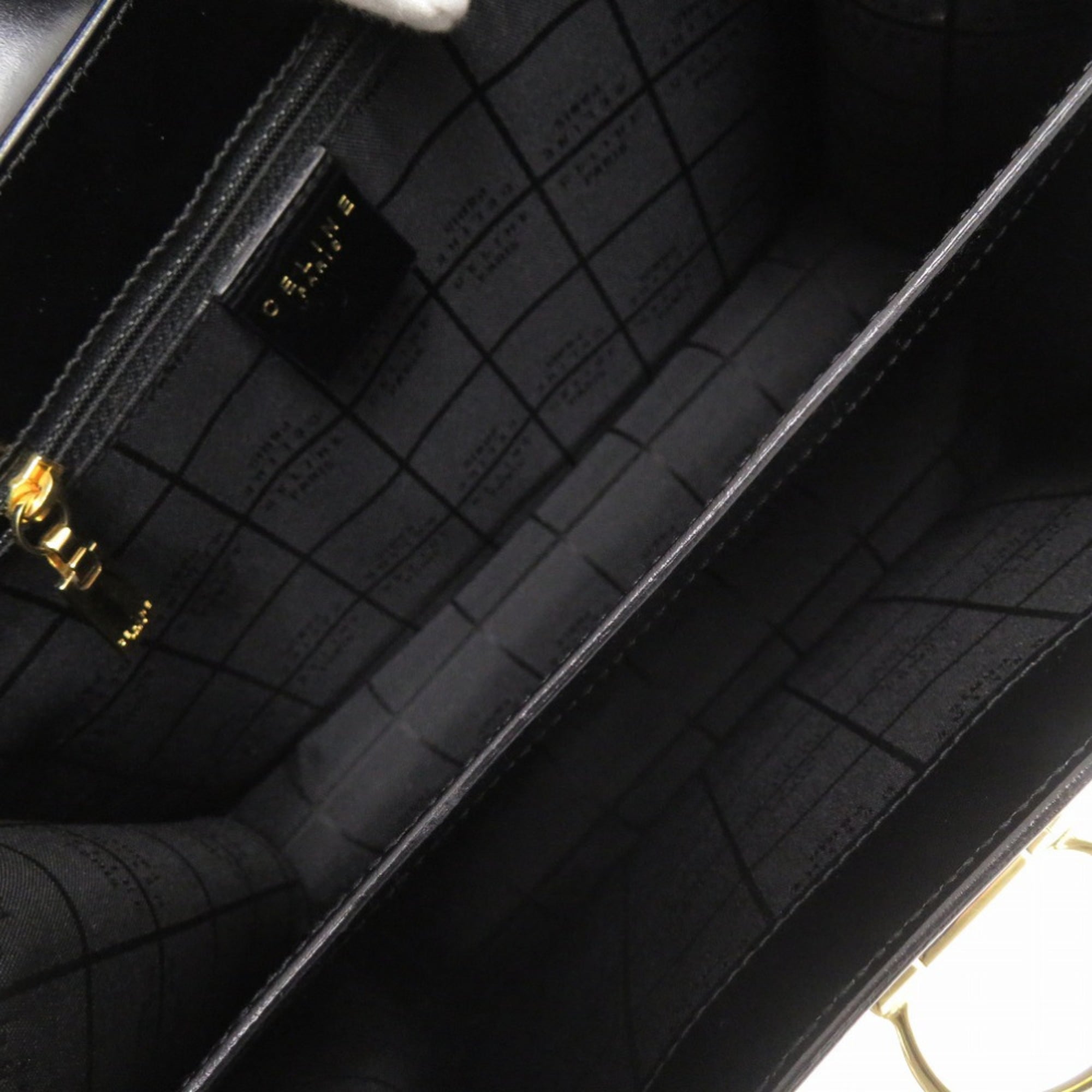 Celine Black Leather Shoulder Bag (Pre-Owned)
