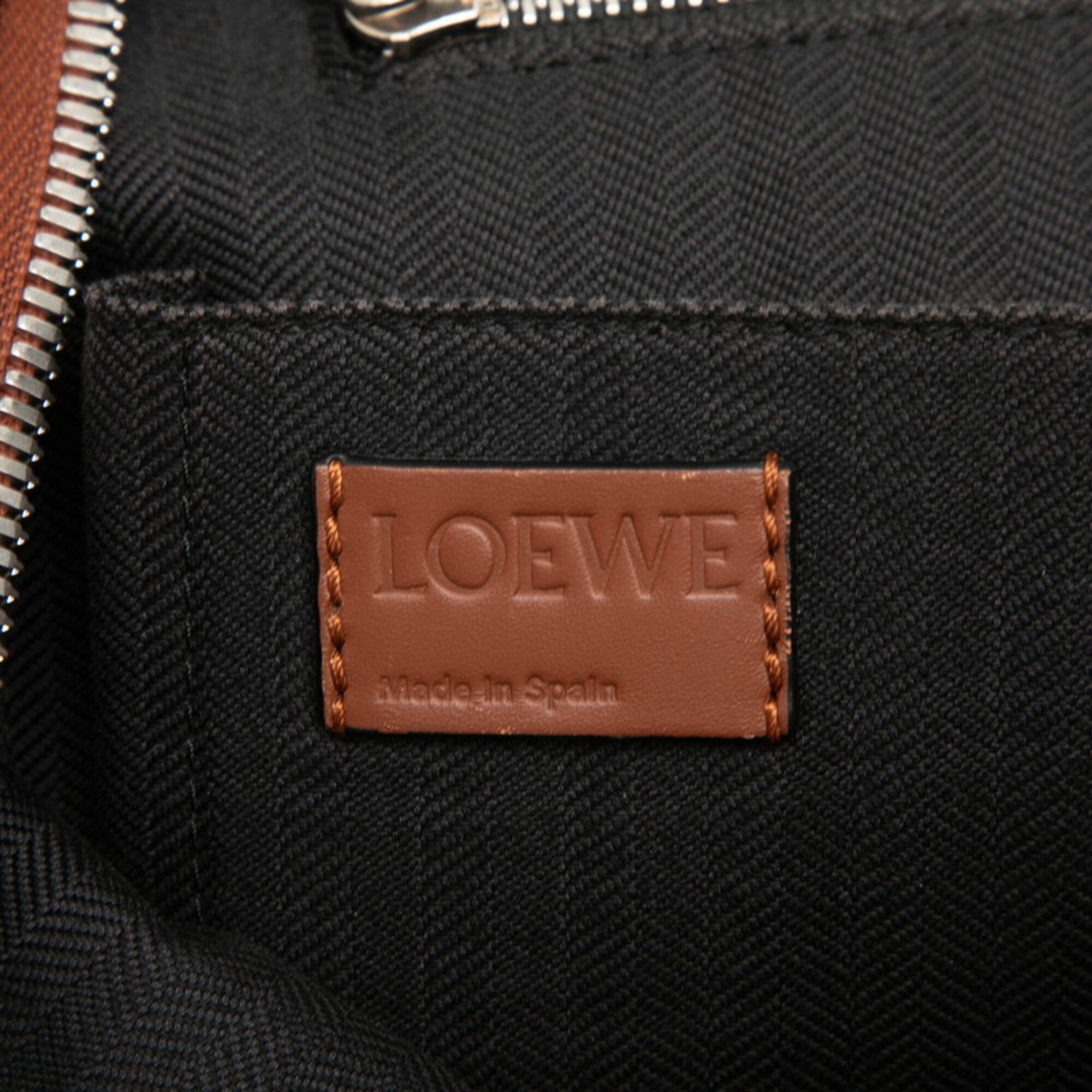 Loewe Brown Leather Backpack (Pre-Owned)