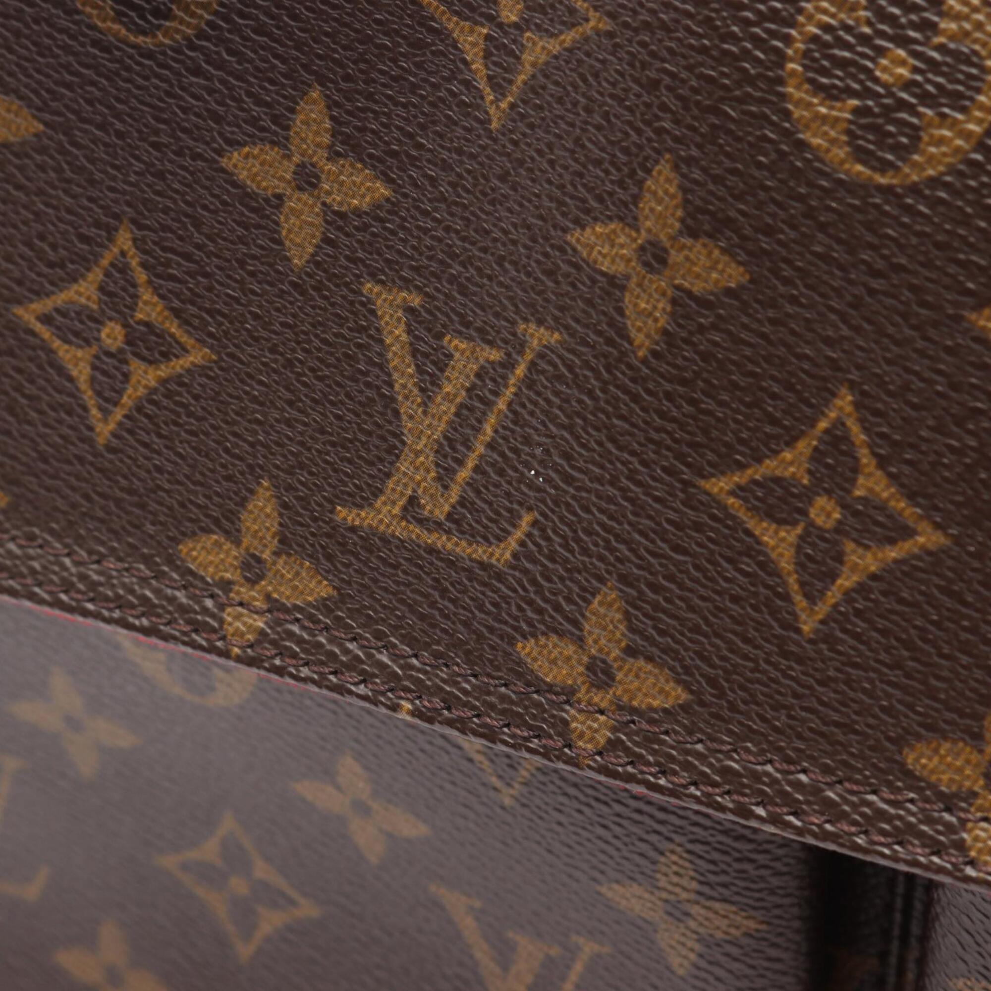 Louis Vuitton Brown Monogram Monogram Leather Handbag (Pre-Owned)