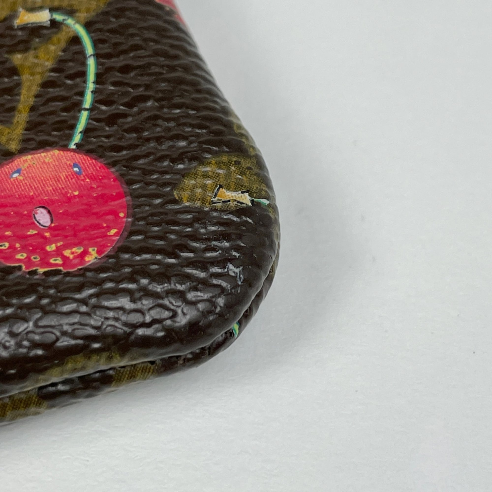 Louis Vuitton Brown Monogram Cherry Monogram Coin Purse/Coin Case (Pre-Owned)