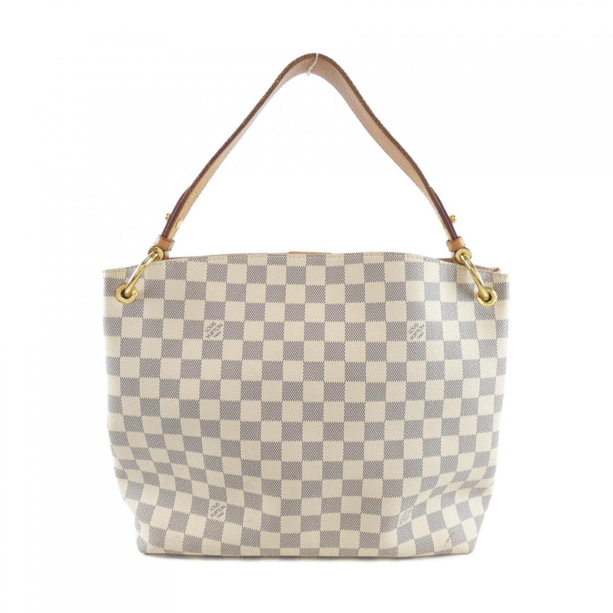 Louis Vuitton Azur Coated Canvas Shoulder Bag (Pre-Owned)