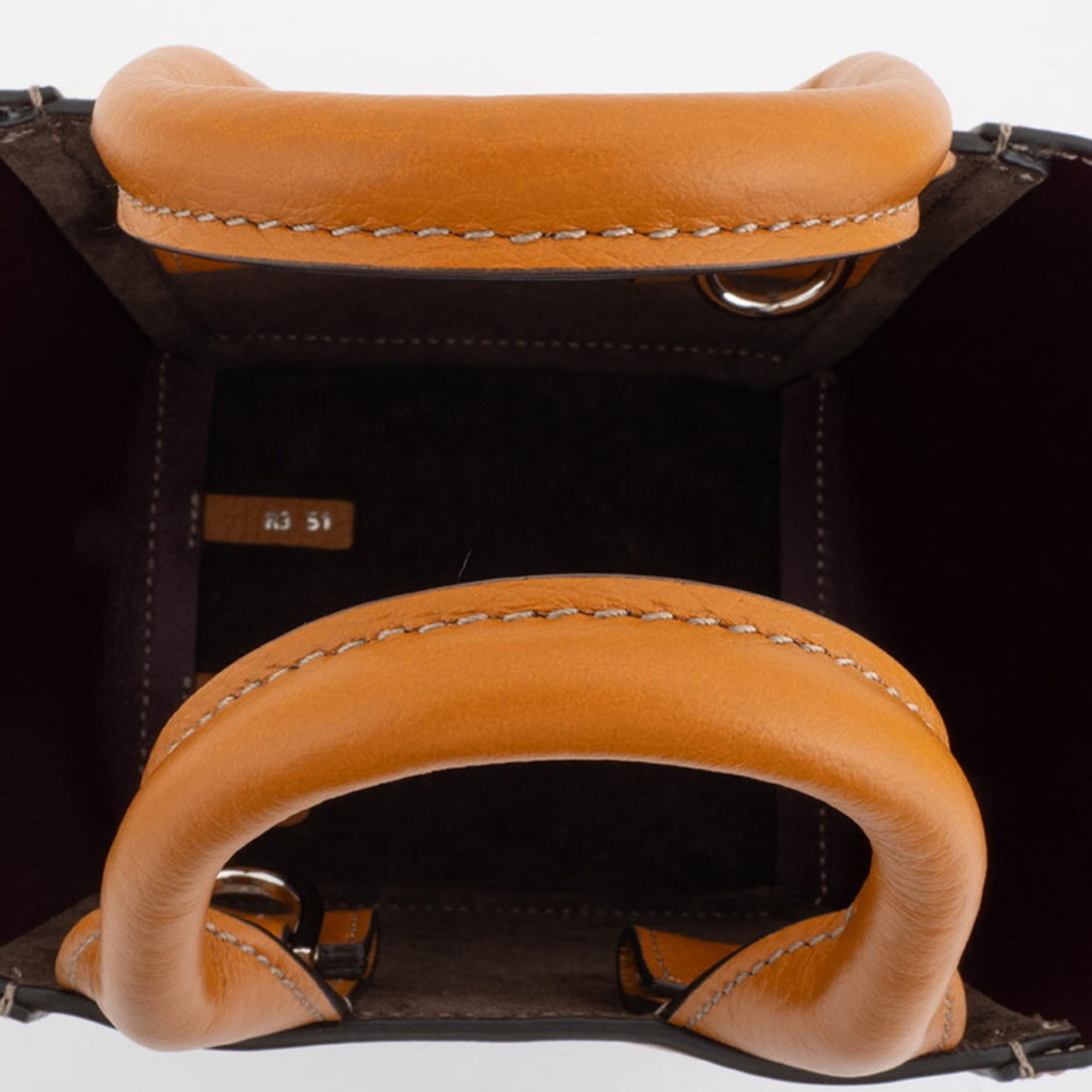 Tod's Orange Leather Tote Bag (Pre-Owned)