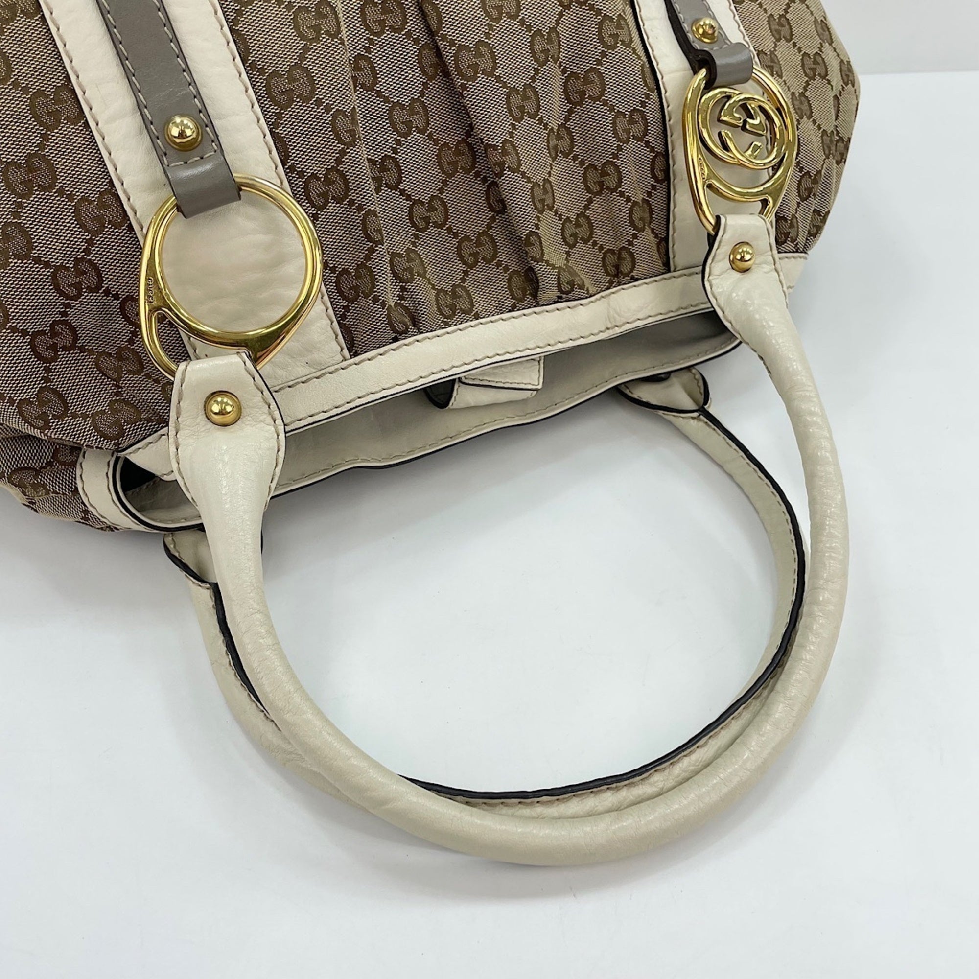 Gucci Beige Tote Bag (Pre-Owned)