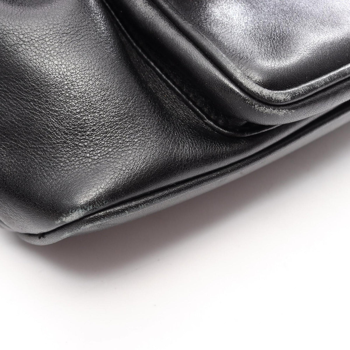 Gucci Black Leather Backpack Handbag (Pre-Owned)