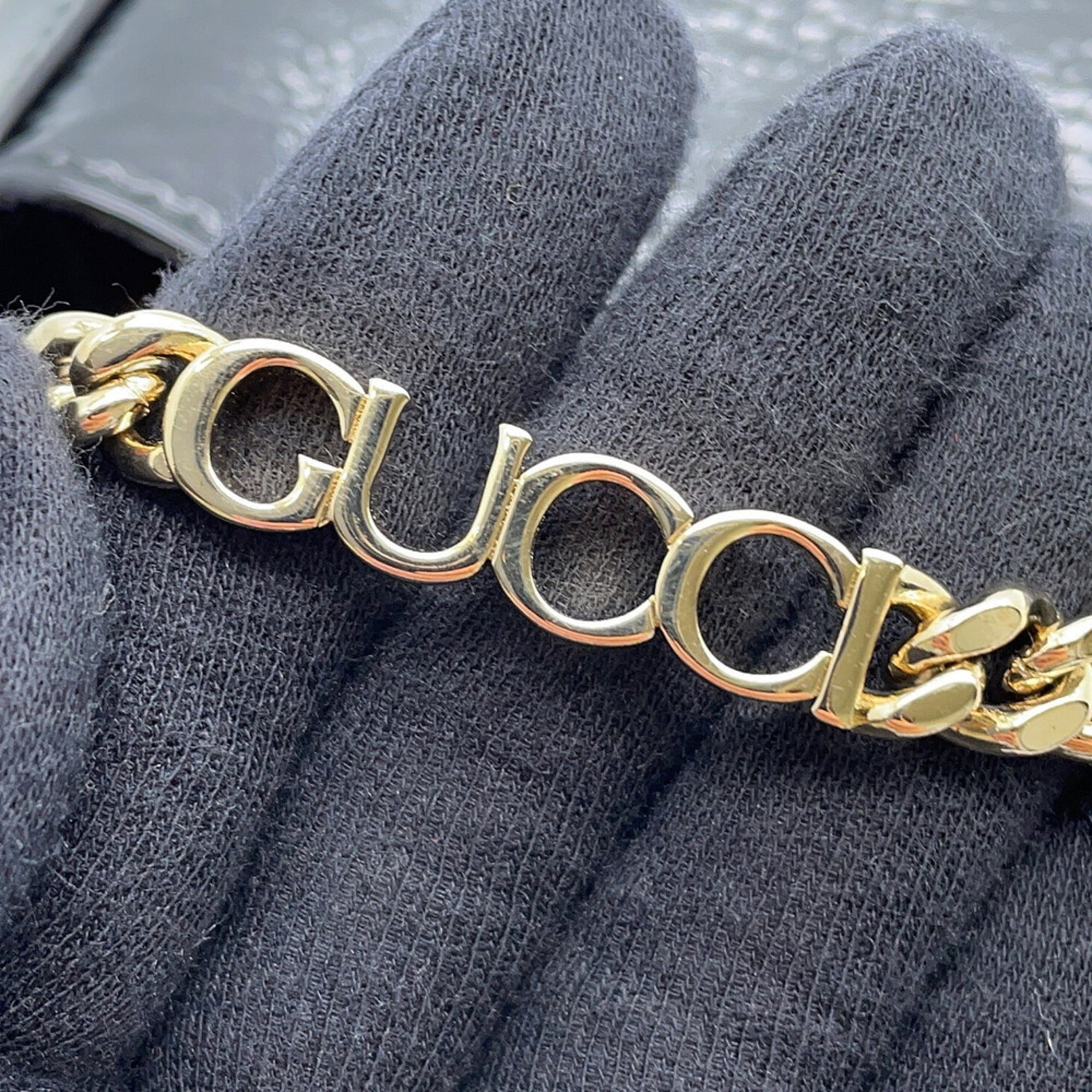 Gucci Black Patent Leather Shoulder Bag (Pre-Owned)