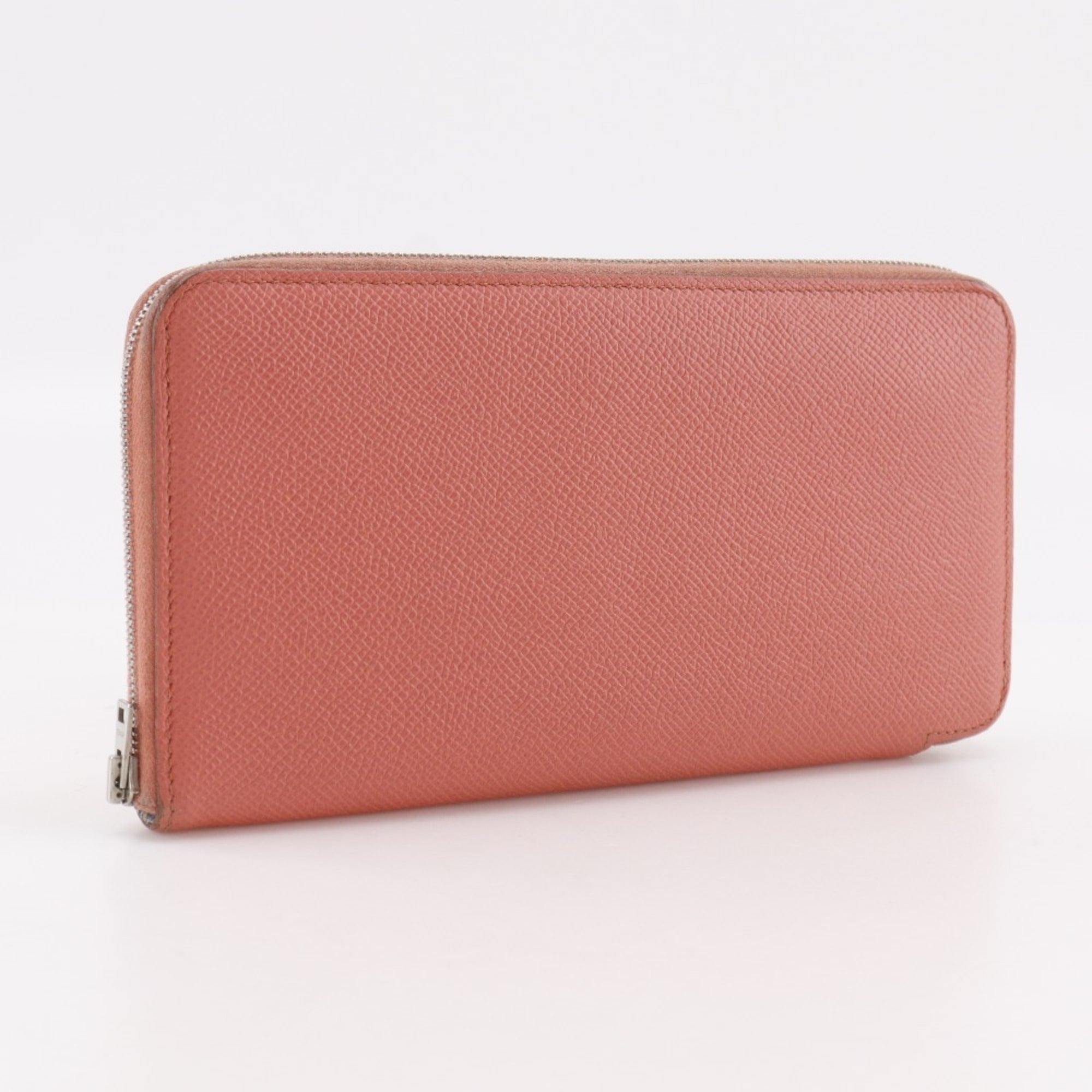 Hermes Silk'in Epsom Leather Long Wallet (Bi-Fold) (Pre-Owned)