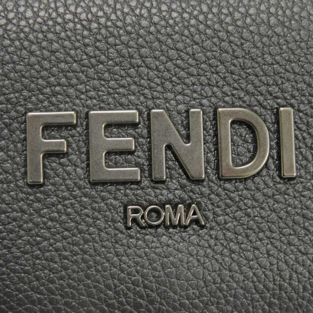 Fendi Black Gunmetal Wallet (Tri-Fold) (Pre-Owned)