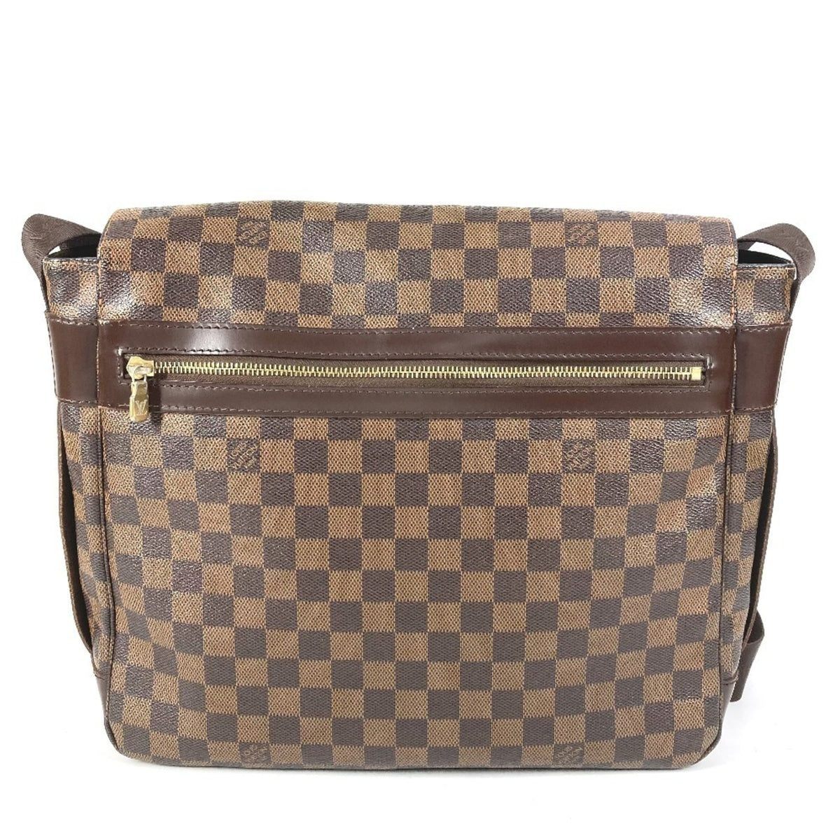 Louis Vuitton Brown Damier Canvas Messenger Bag Shoulder Bag (Pre-Owned)
