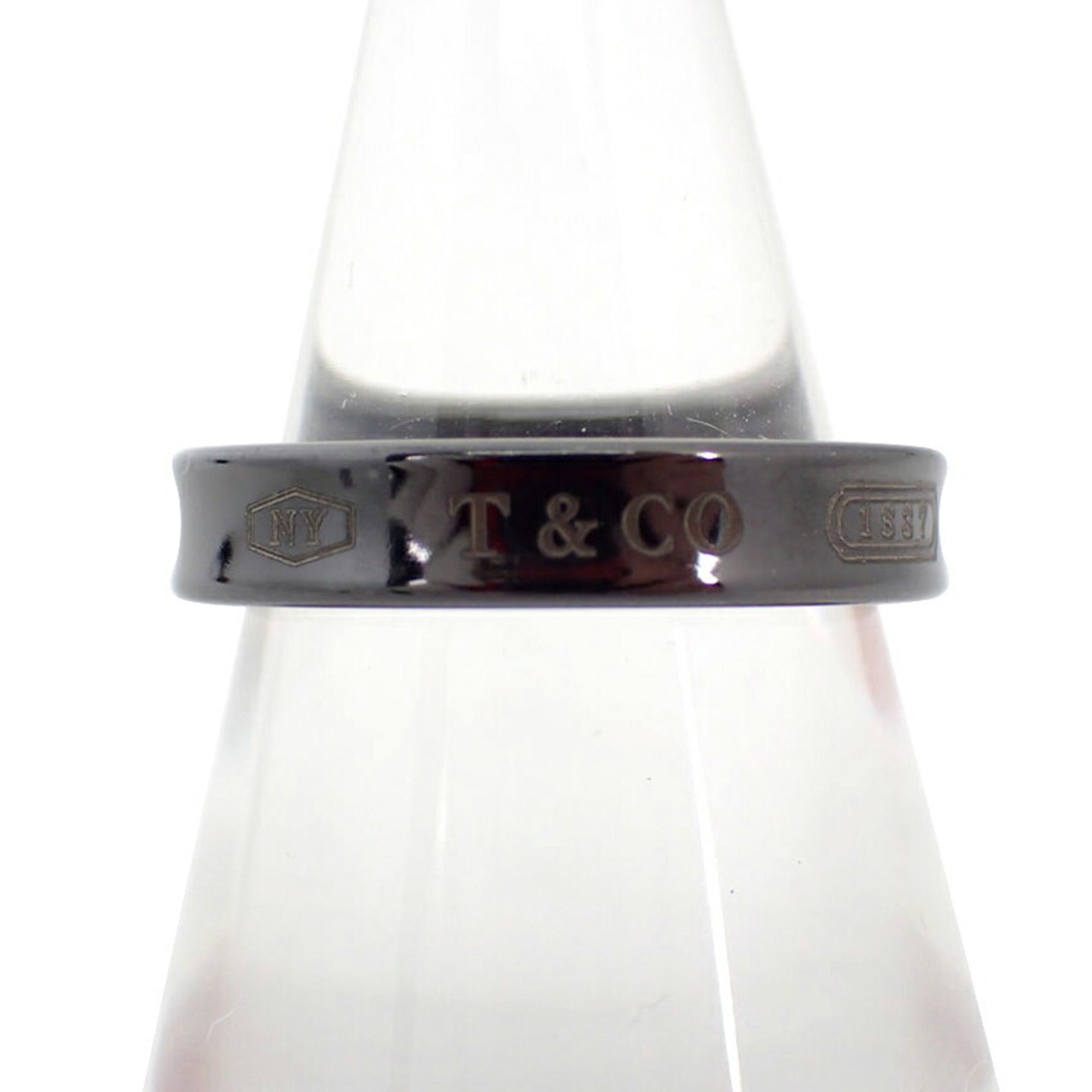 Tiffany Sterling Silver 925 Band Ring (Pre-Owned)