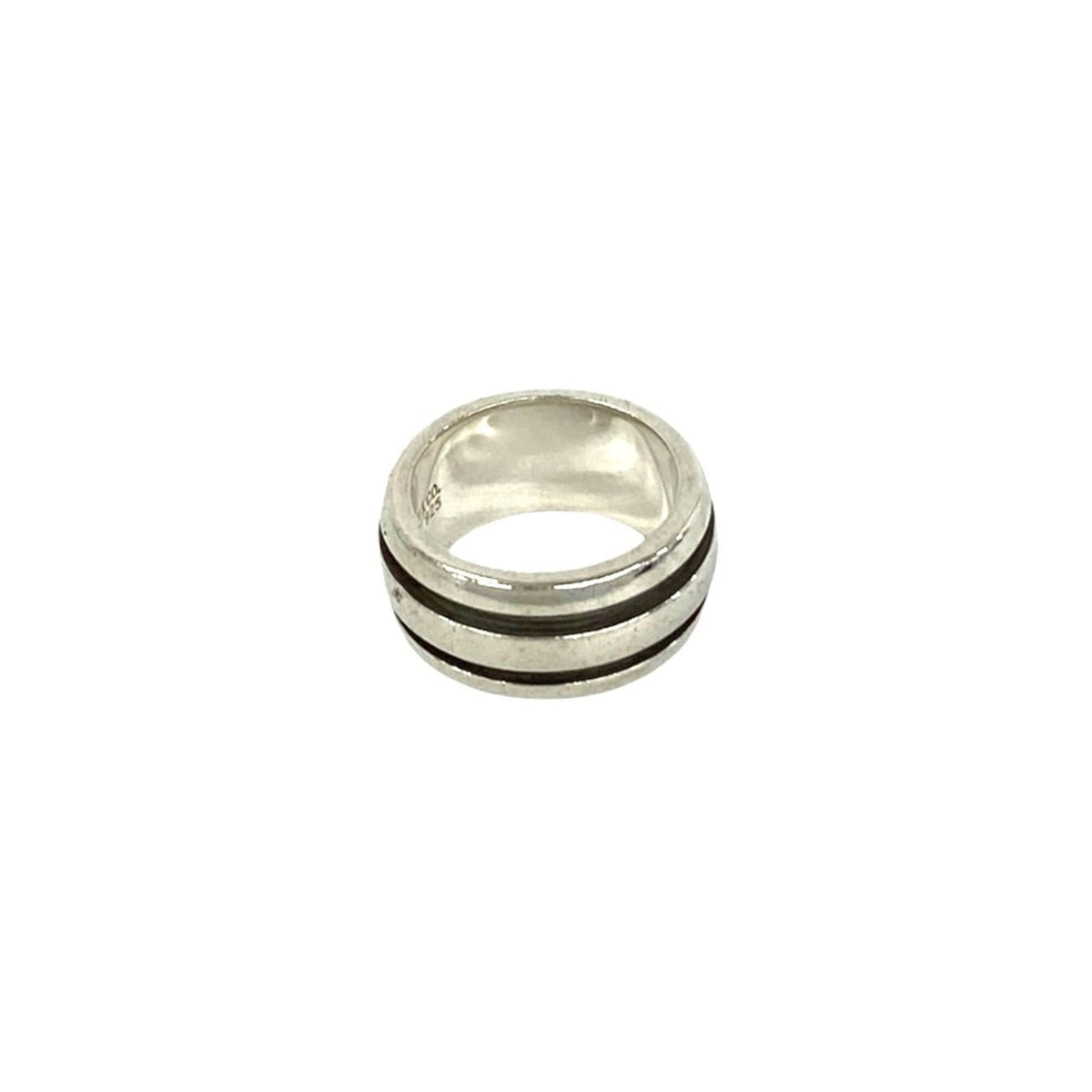 Tiffany Silver Silver 925 Band Ring (Pre-Owned)
