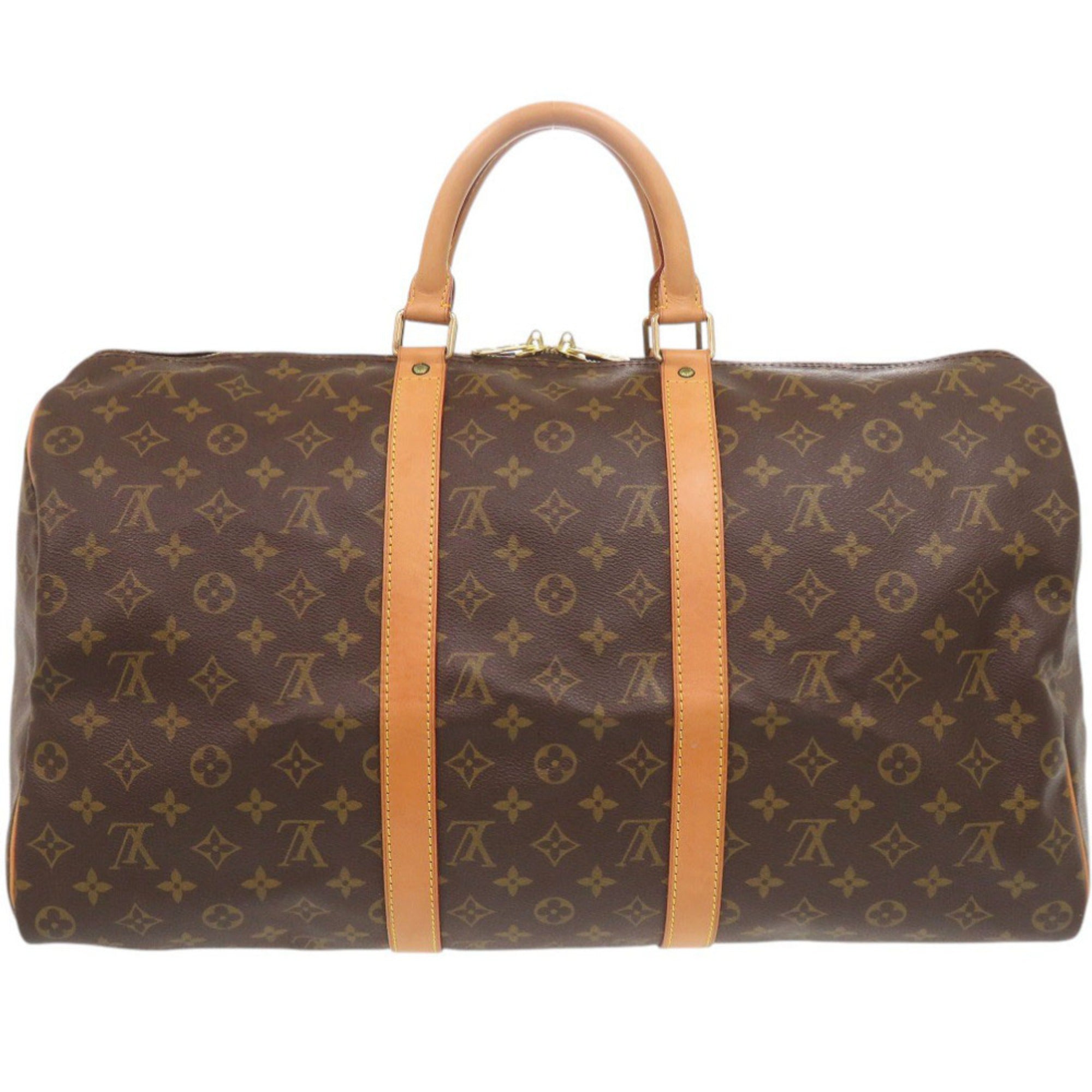 Louis Vuitton Brown Monogram Monogram Boston Bag (Pre-Owned)