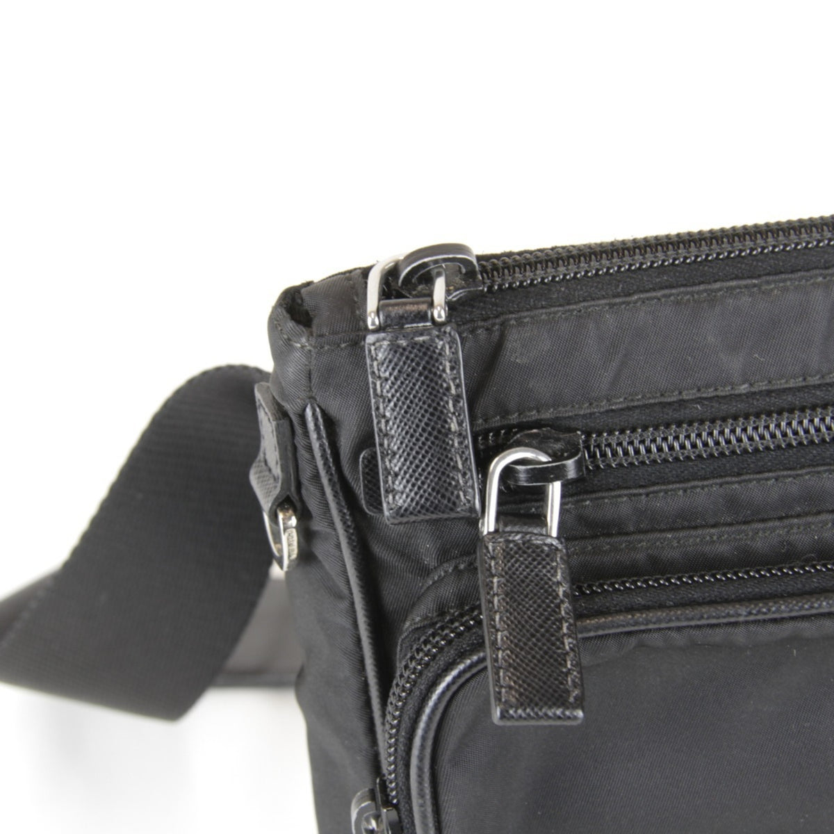 Prada Black Nylon Fanny Pack (Pre-Owned)