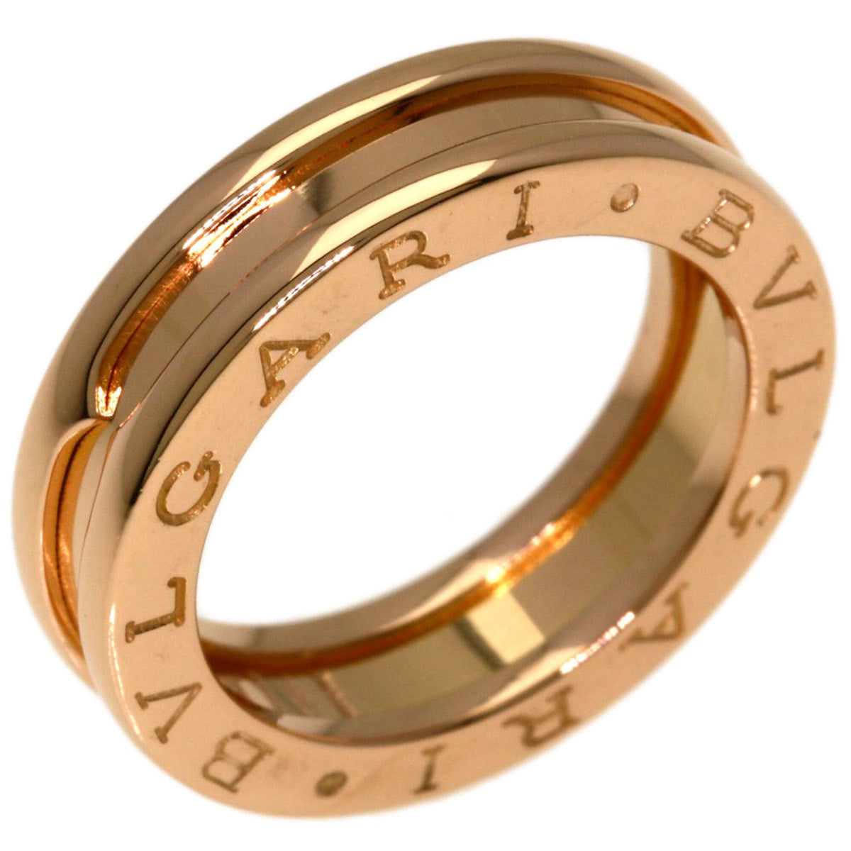 Bvlgari Pink Gold (18K) Band Ring (Pre-Owned)