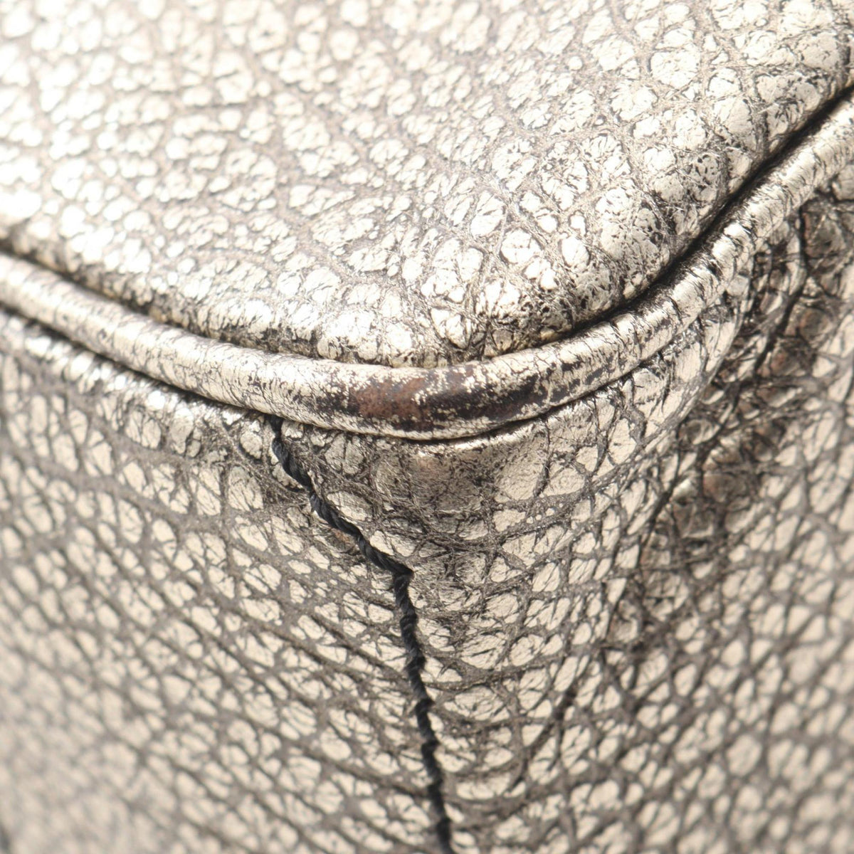 Celine Gold Leather Handbag (Pre-Owned)