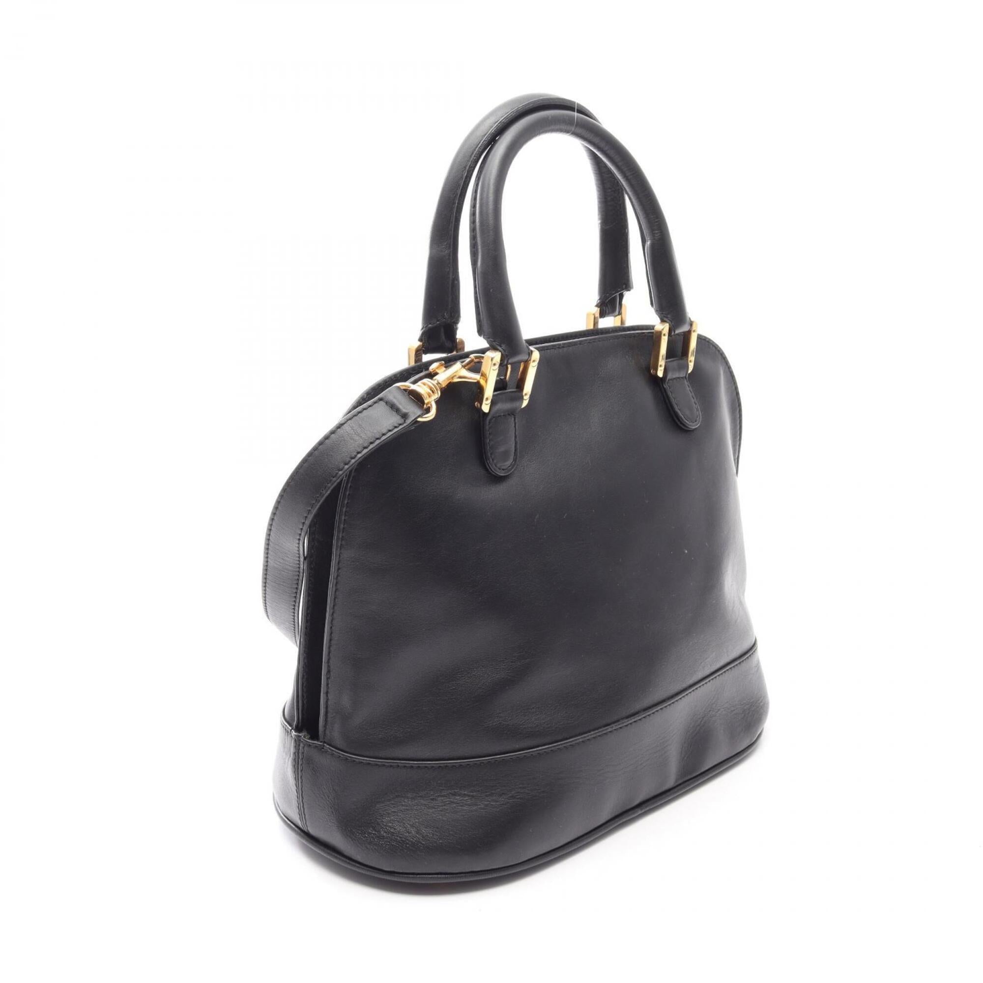 Loewe Black Leather Handbag (Pre-Owned)