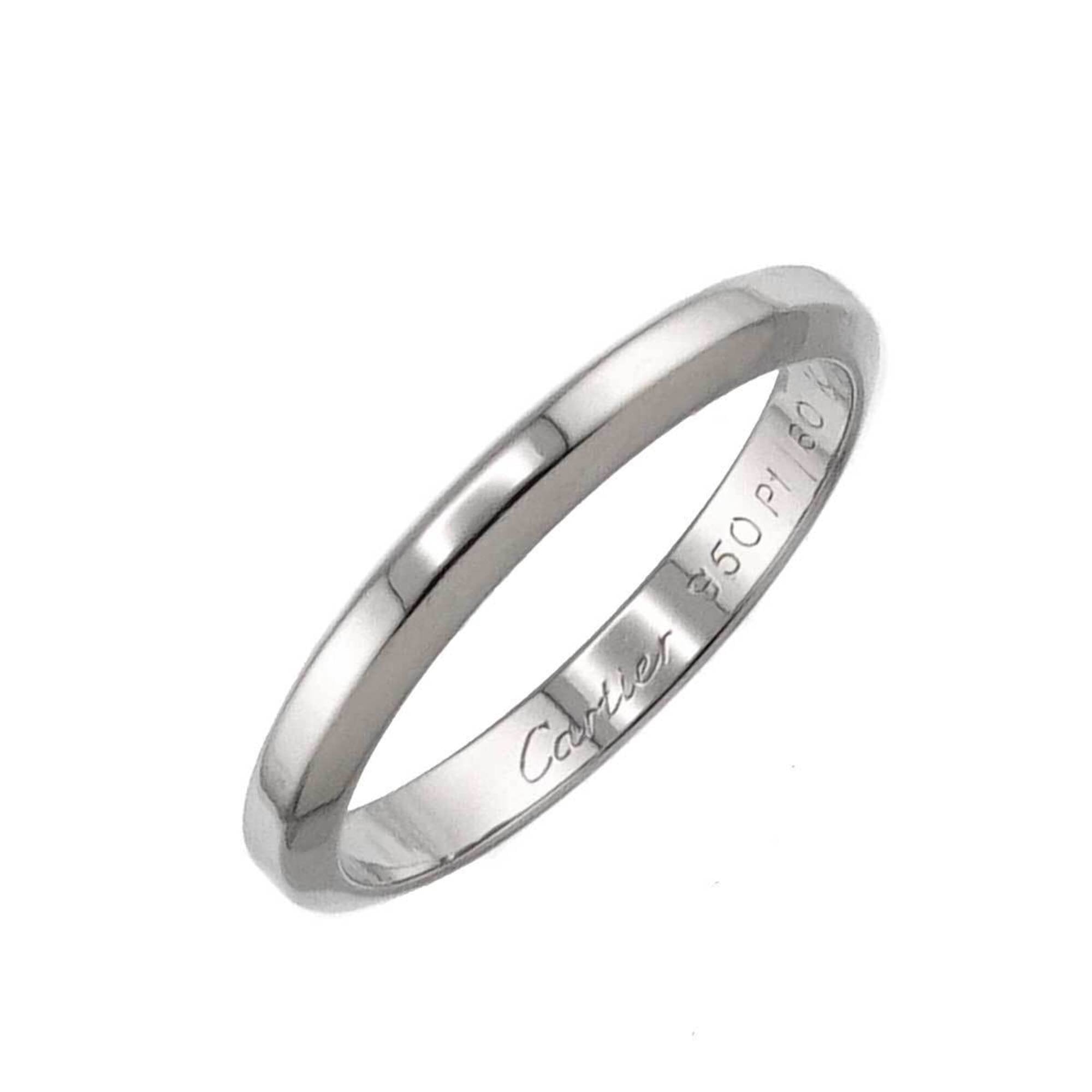 Cartier Platinum 950 Band Ring (Pre-Owned)