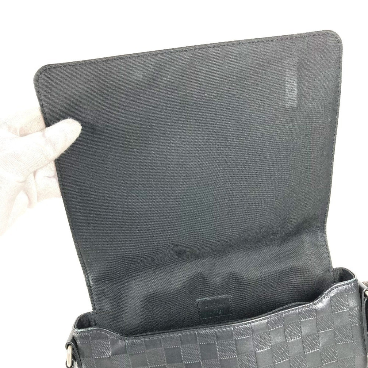 Louis Vuitton Black Onyx Damier Infini Shoulder Bag (Pre-Owned)