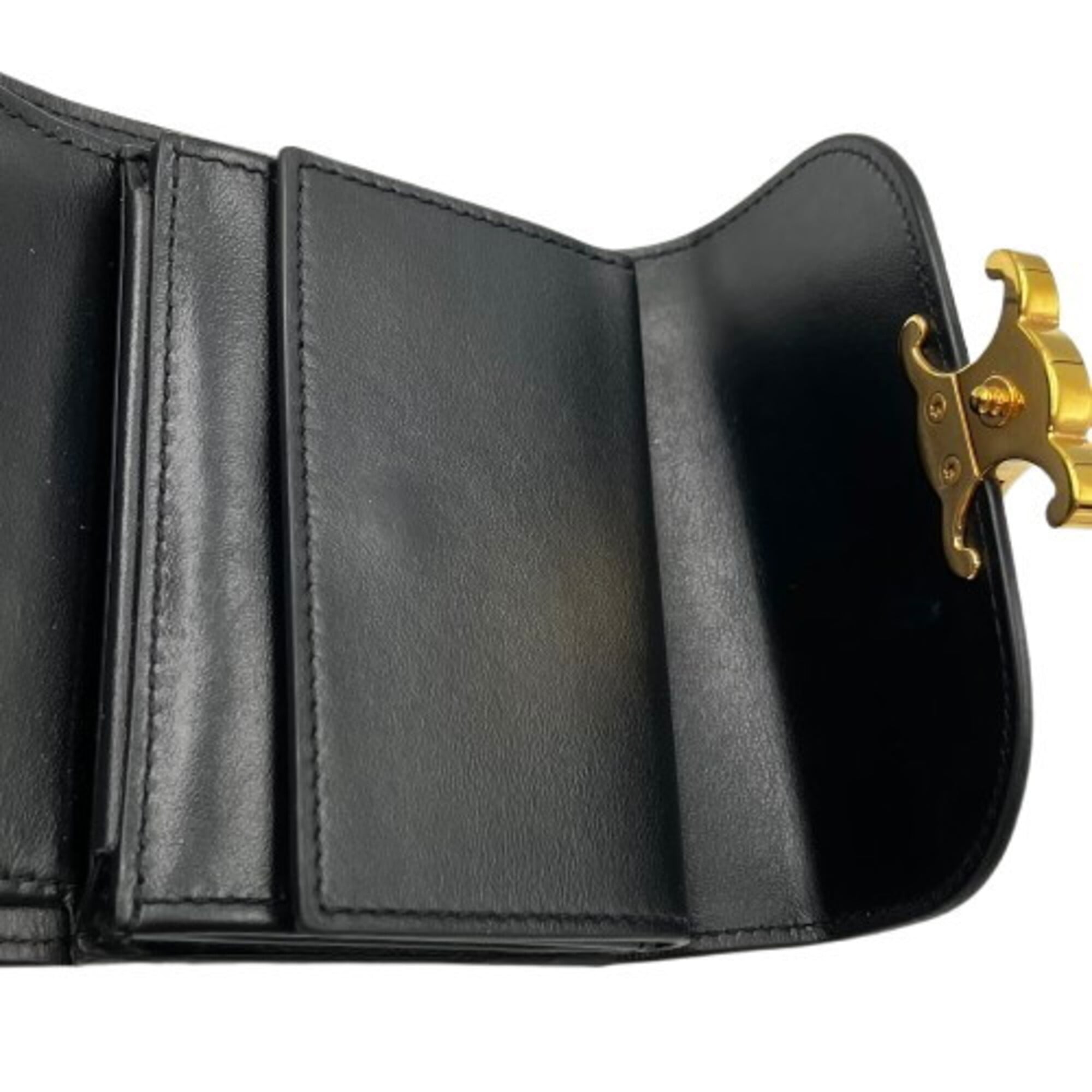 Celine Black Wallet (Tri-Fold) (Pre-Owned)