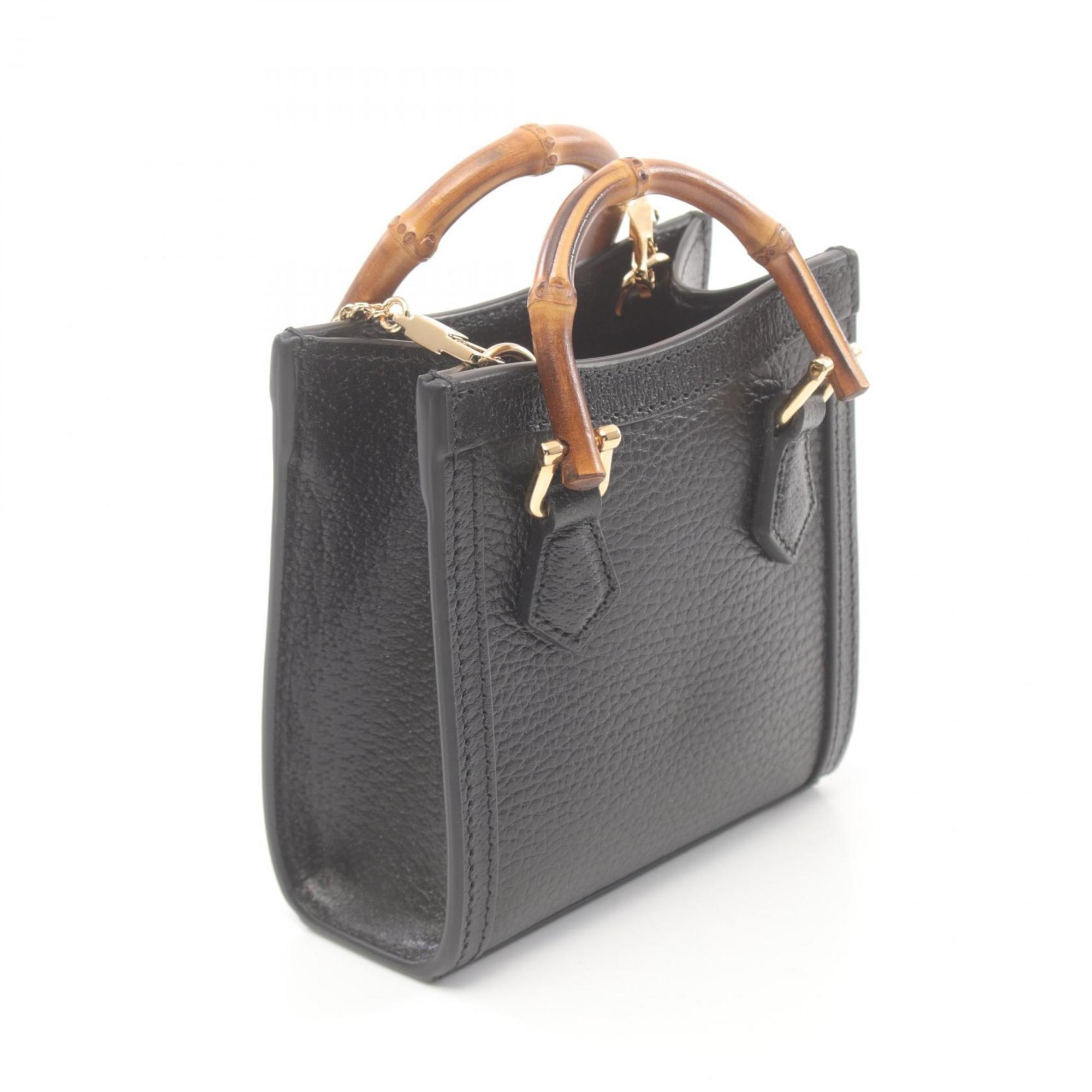 Gucci Black Leather Handbag