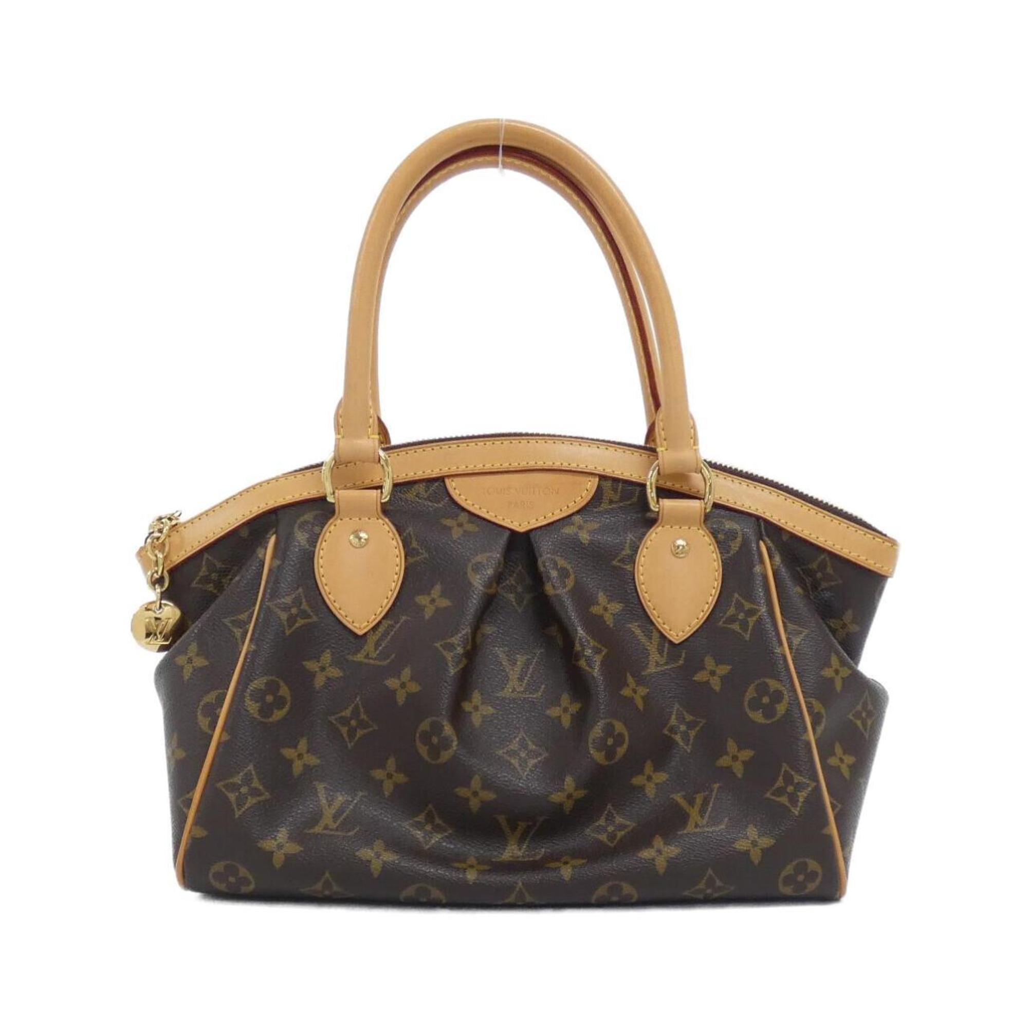 Louis Vuitton Marron Coated Canvas Handbag (Pre-Owned)
